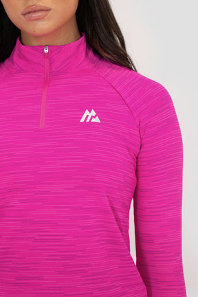 Fly 1/4 Zip - Magenta/Agency/Pink Sugar