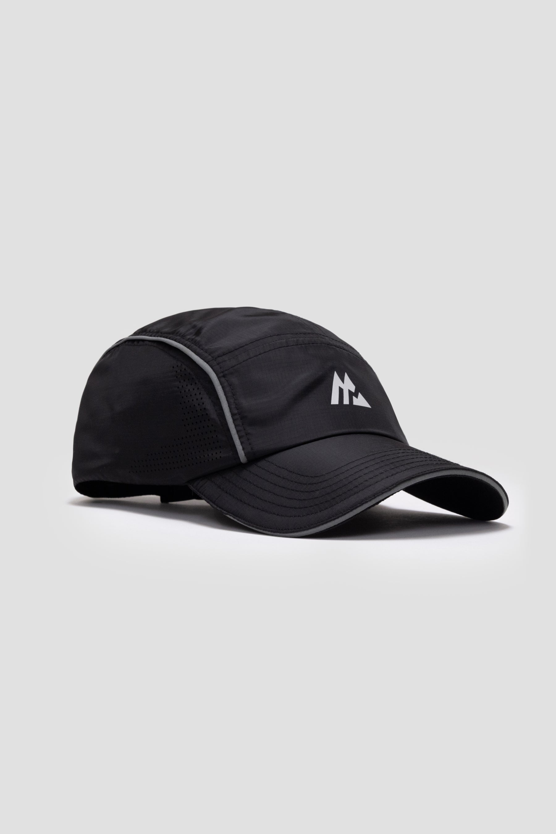 Fly Running Cap - Zwart/Cementgrijs