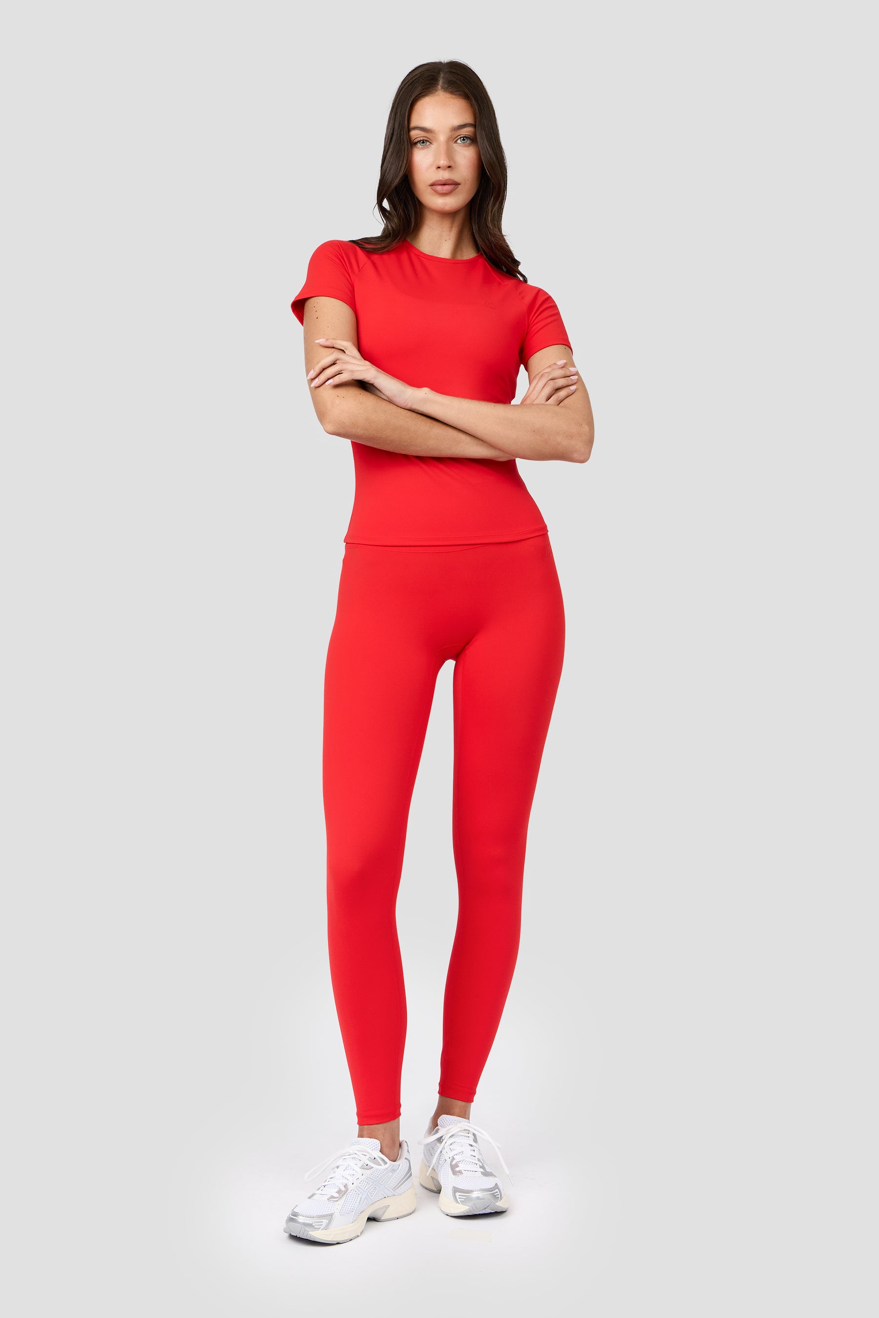 Form Legging - Poppy Red