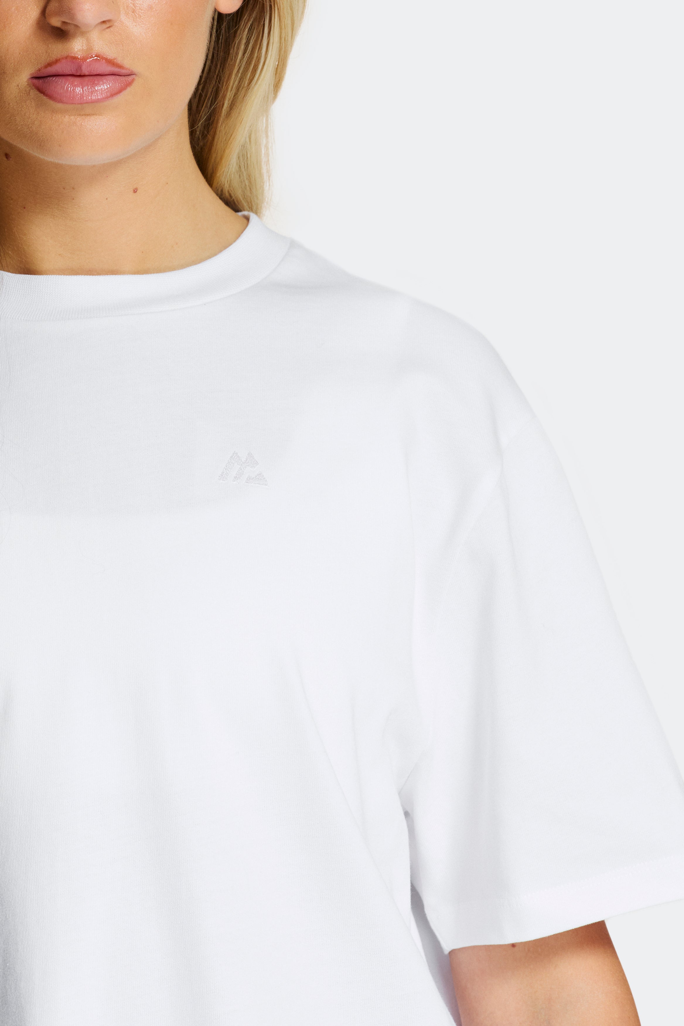 Montirex Form Oversized T-Shirt White | Gymwear & Sportswear