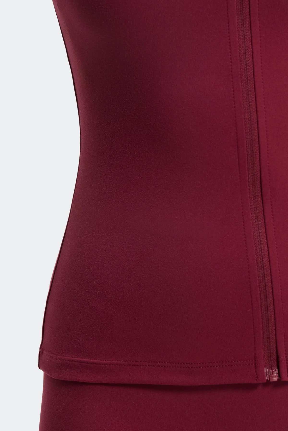 Form Full Zip - Merlot