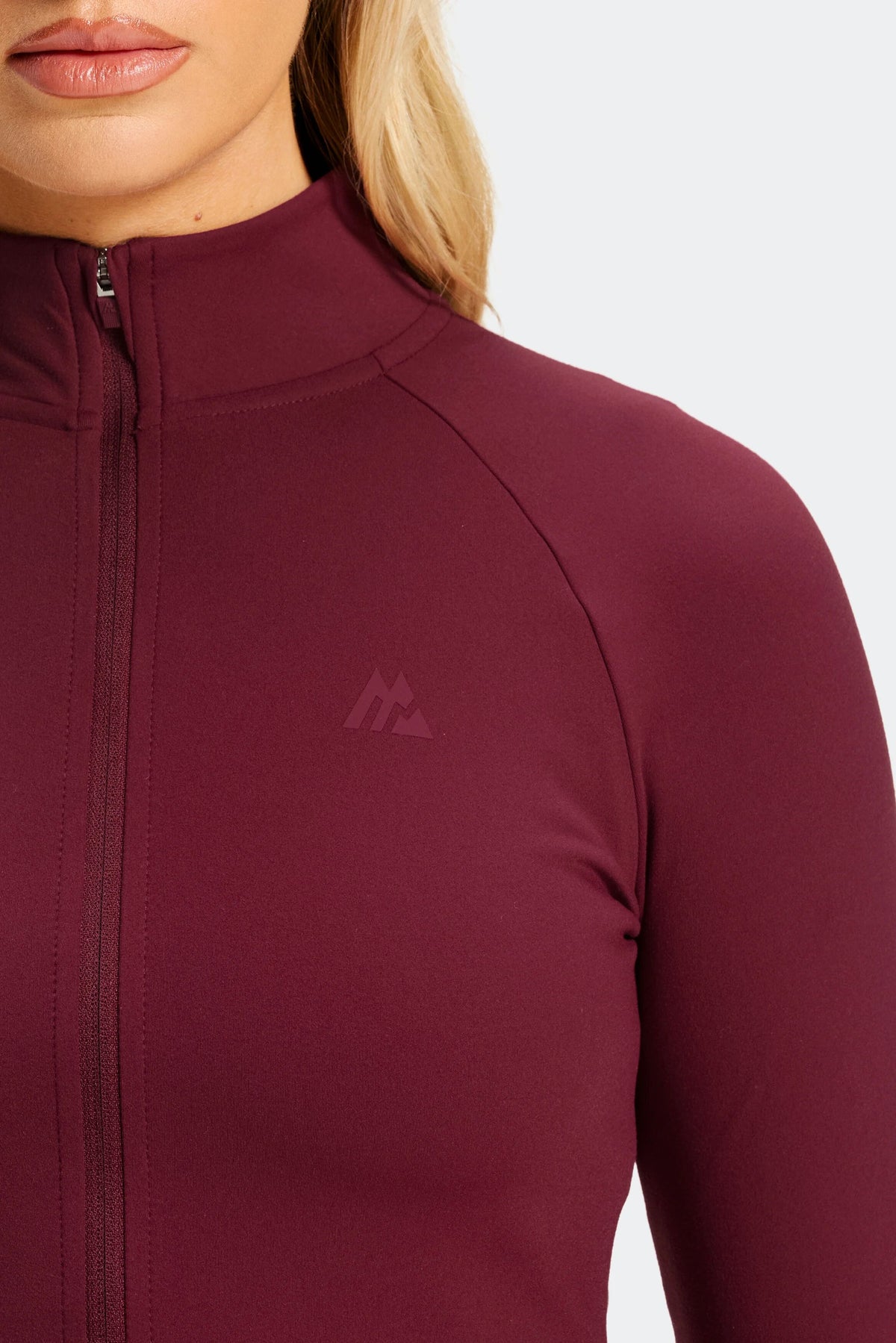 Form Full Zip - Merlot