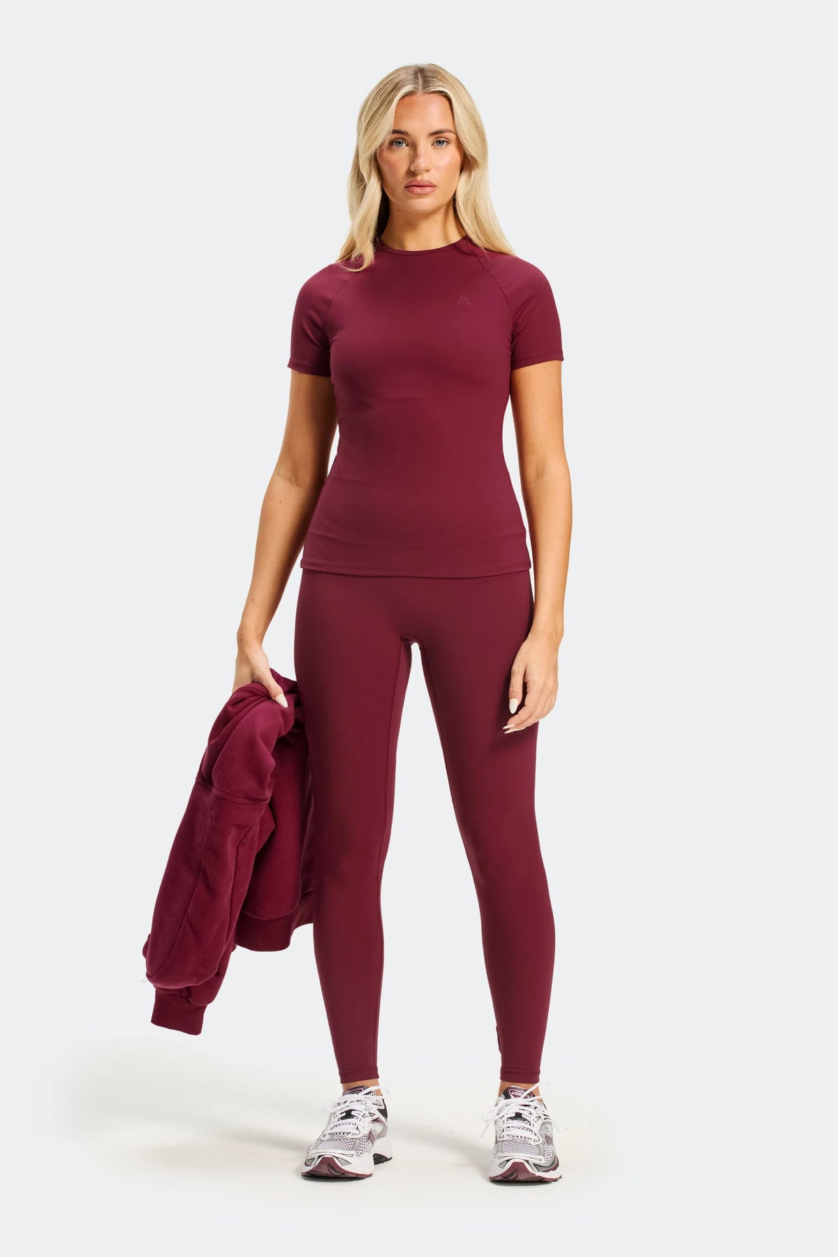 Form T-shirt baby - Merlot