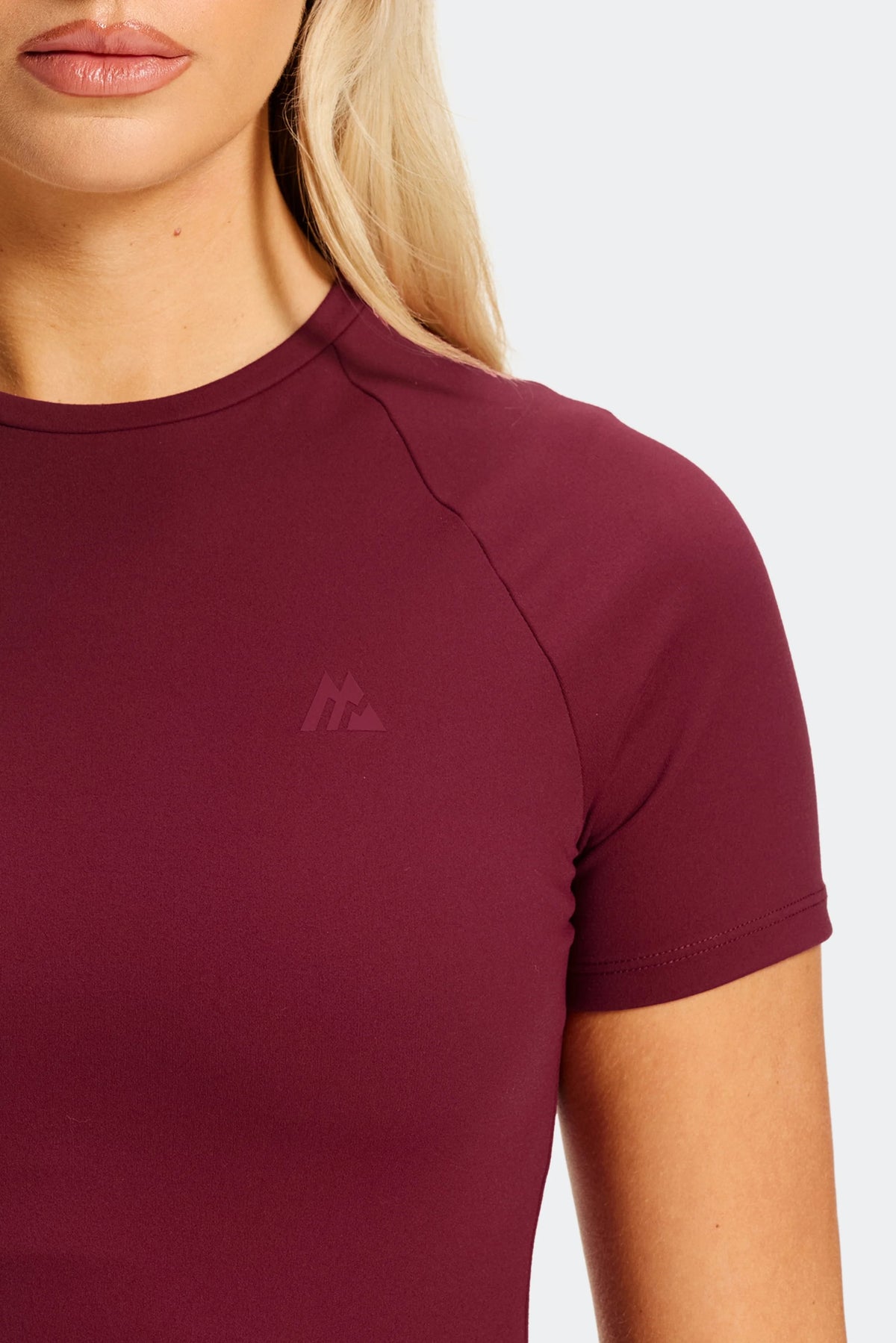 Form T-shirt baby - Merlot