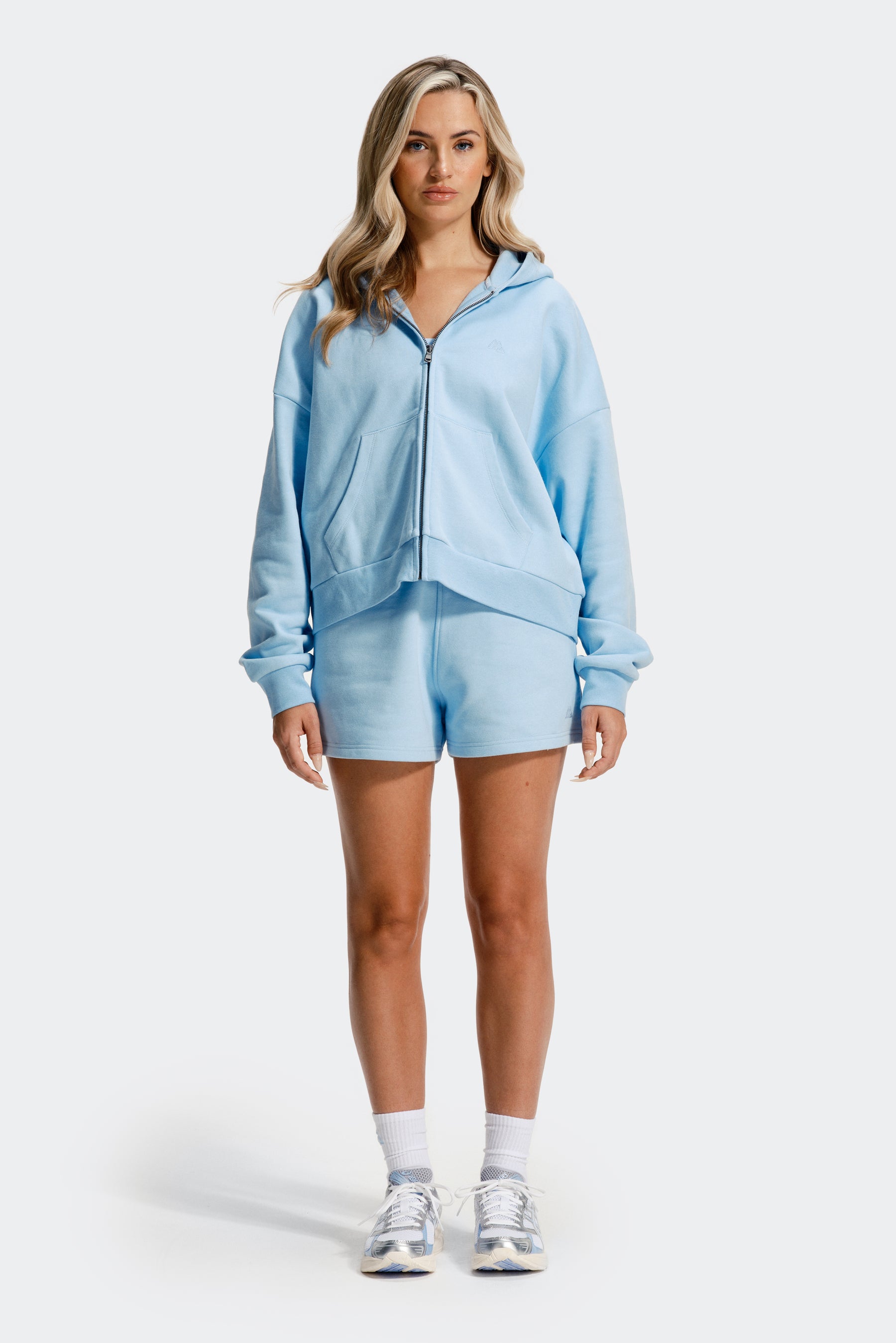 Form Full Zip Hood - Blissful Blue
