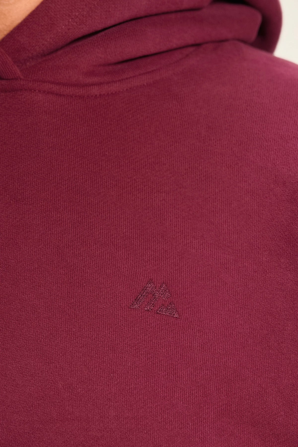 Form Fleece Hood - Merlot