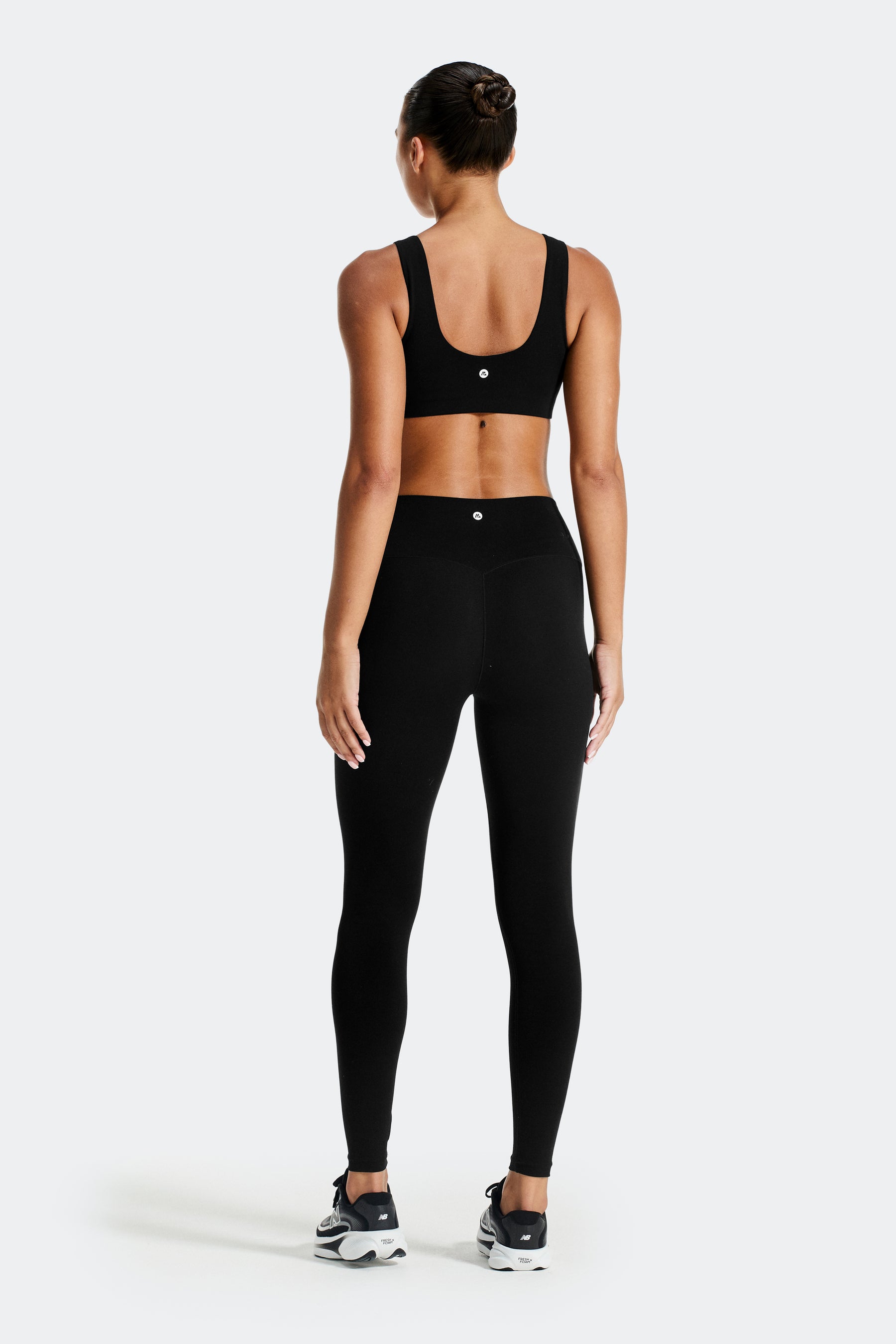 Form Leggings Damen - Schwarz