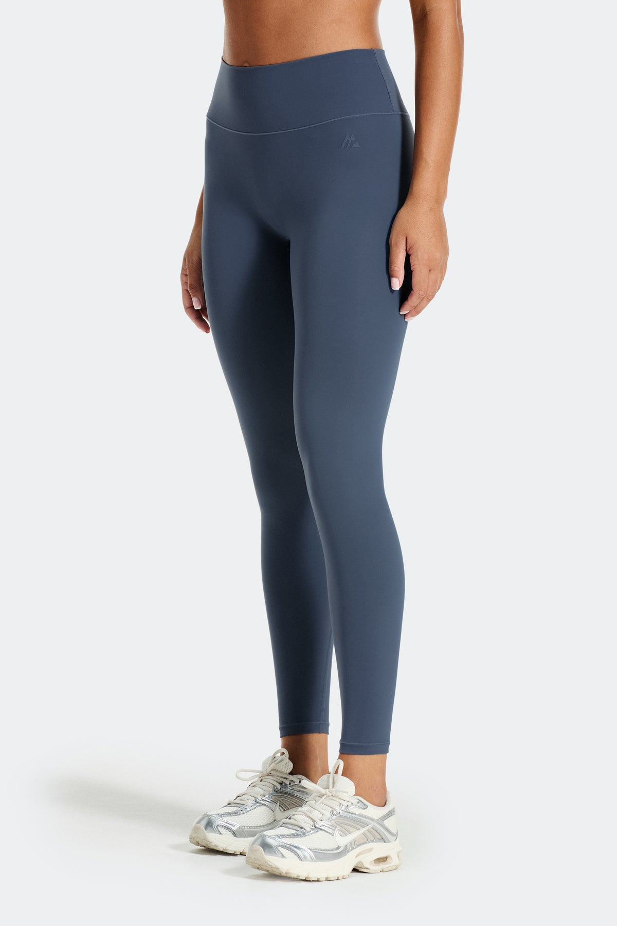 Form Leggings Damen - Vergrautes Indigo