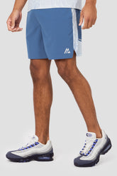 Geo M Print Short - Charcoal Blue/Summer Mist