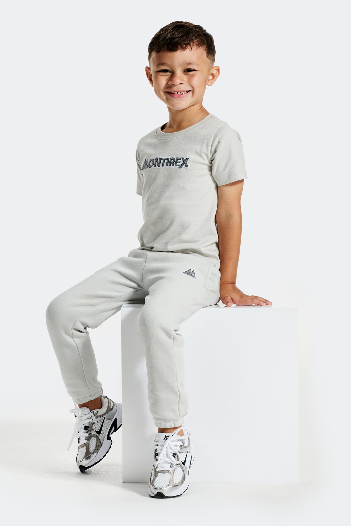 Infant Boys Frame T-Shirt - Smoke