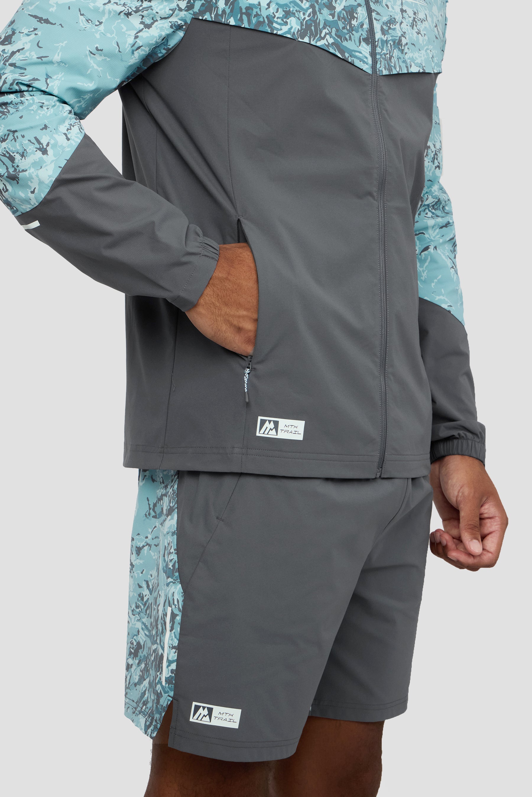 MTX Trail Triax Windbreaker - Slate Grey/Dawn