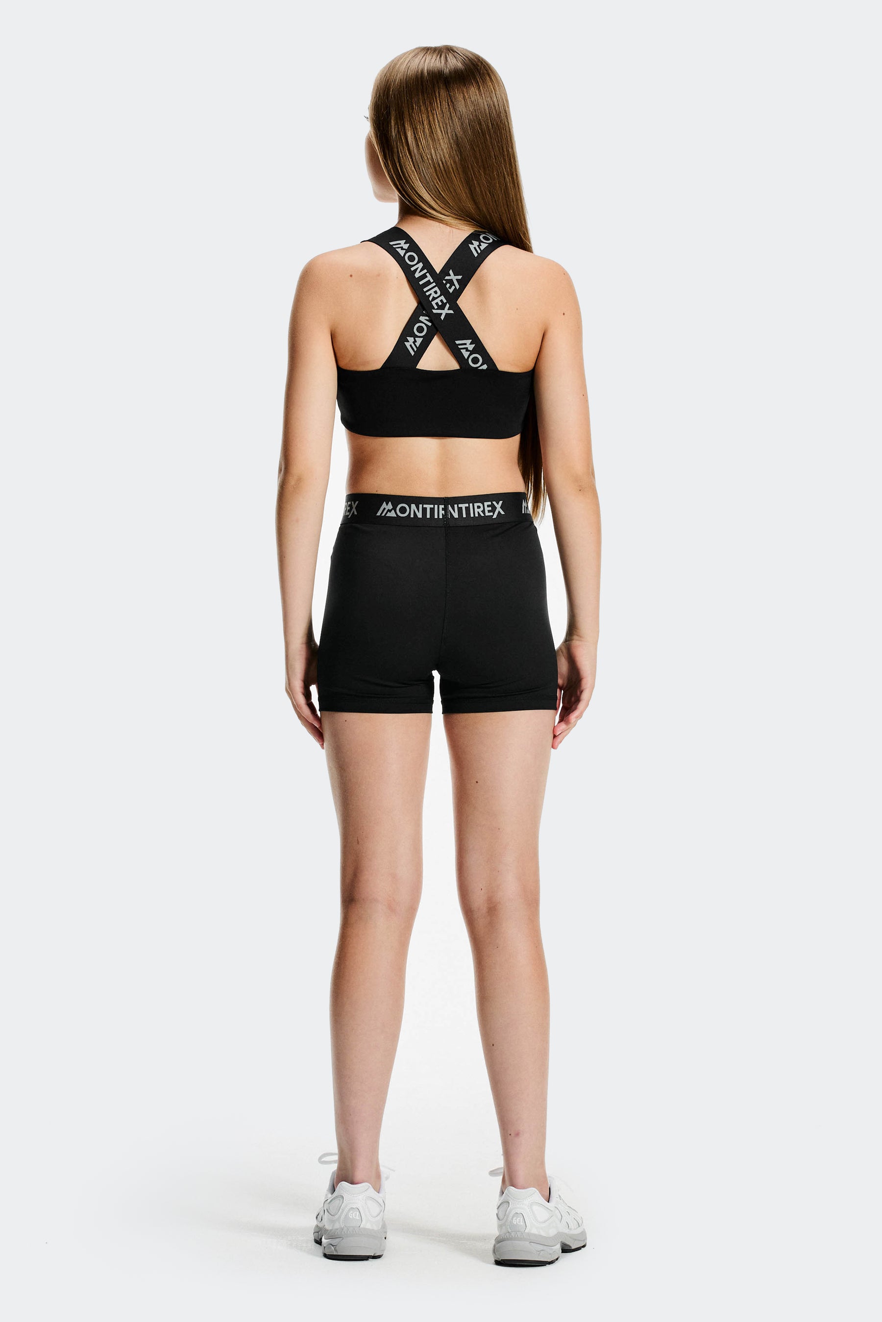 Girls Icon Cycling Short - Black