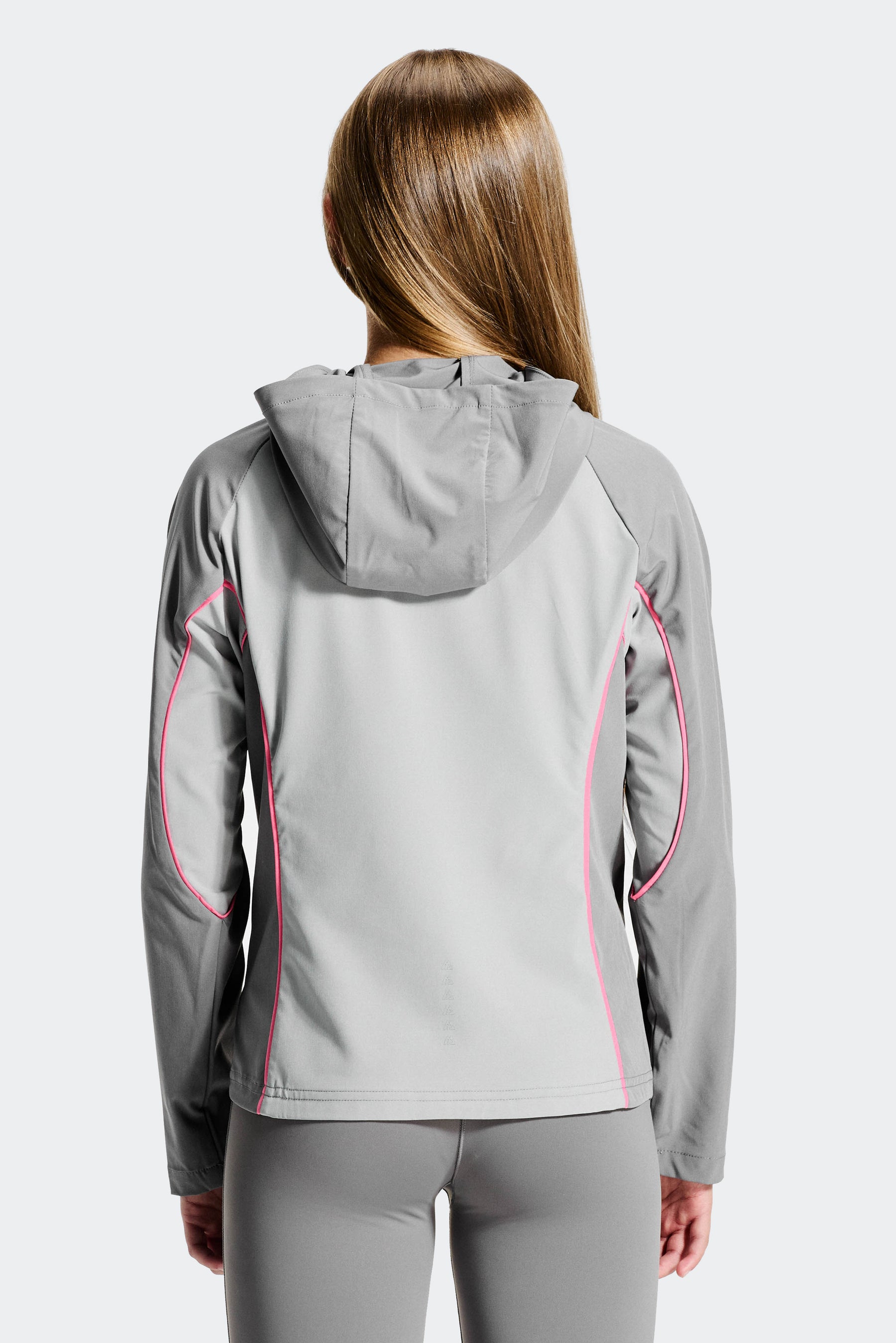 Girls Lumina jacket - Winter Sky/Basalt/Powder Pink