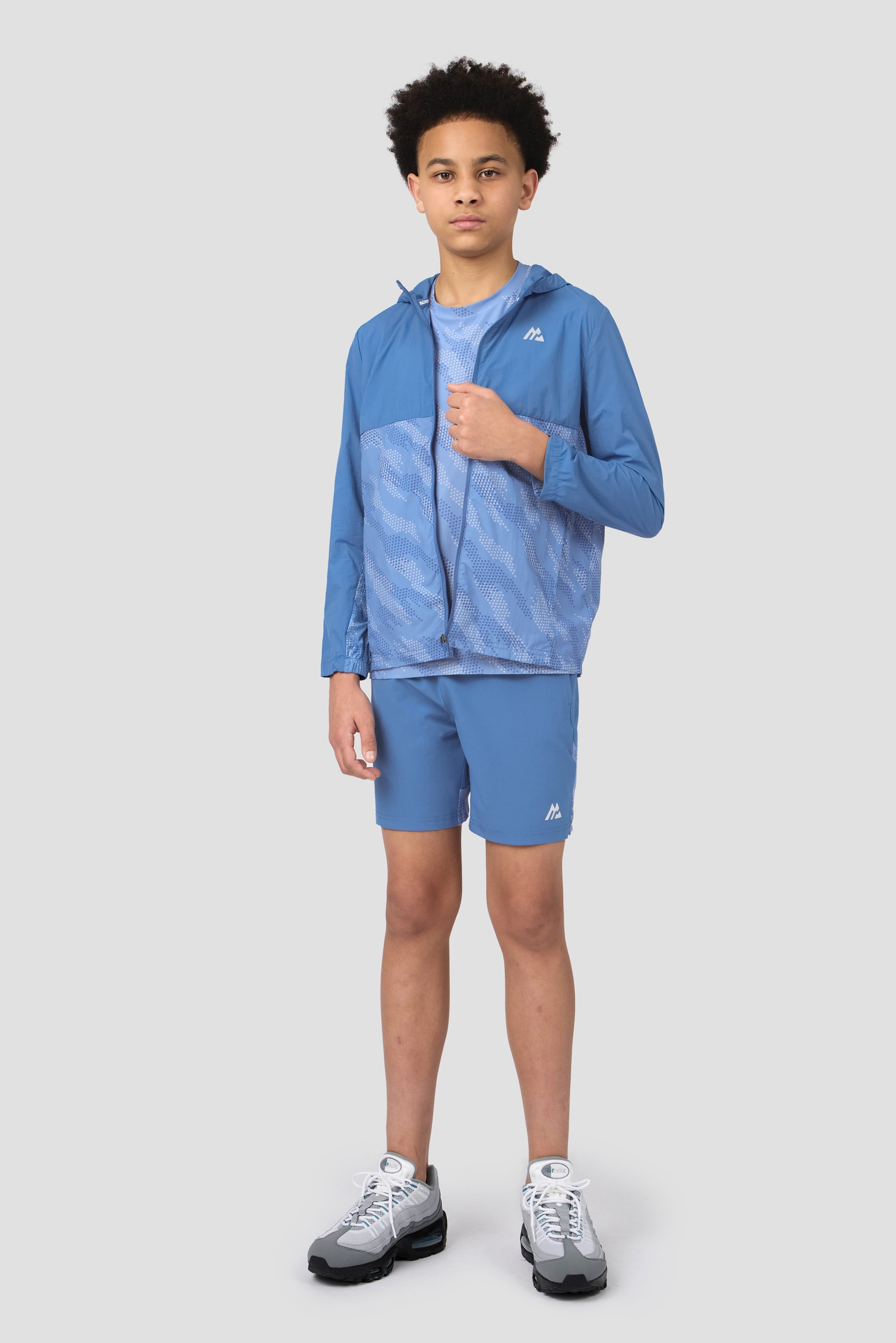 Boys Thera T-Shirt - Charcoal Blue/Cloudy Blue/Summer Mist