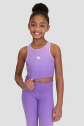 Girls Glow Vest - Parma/Royal Purple