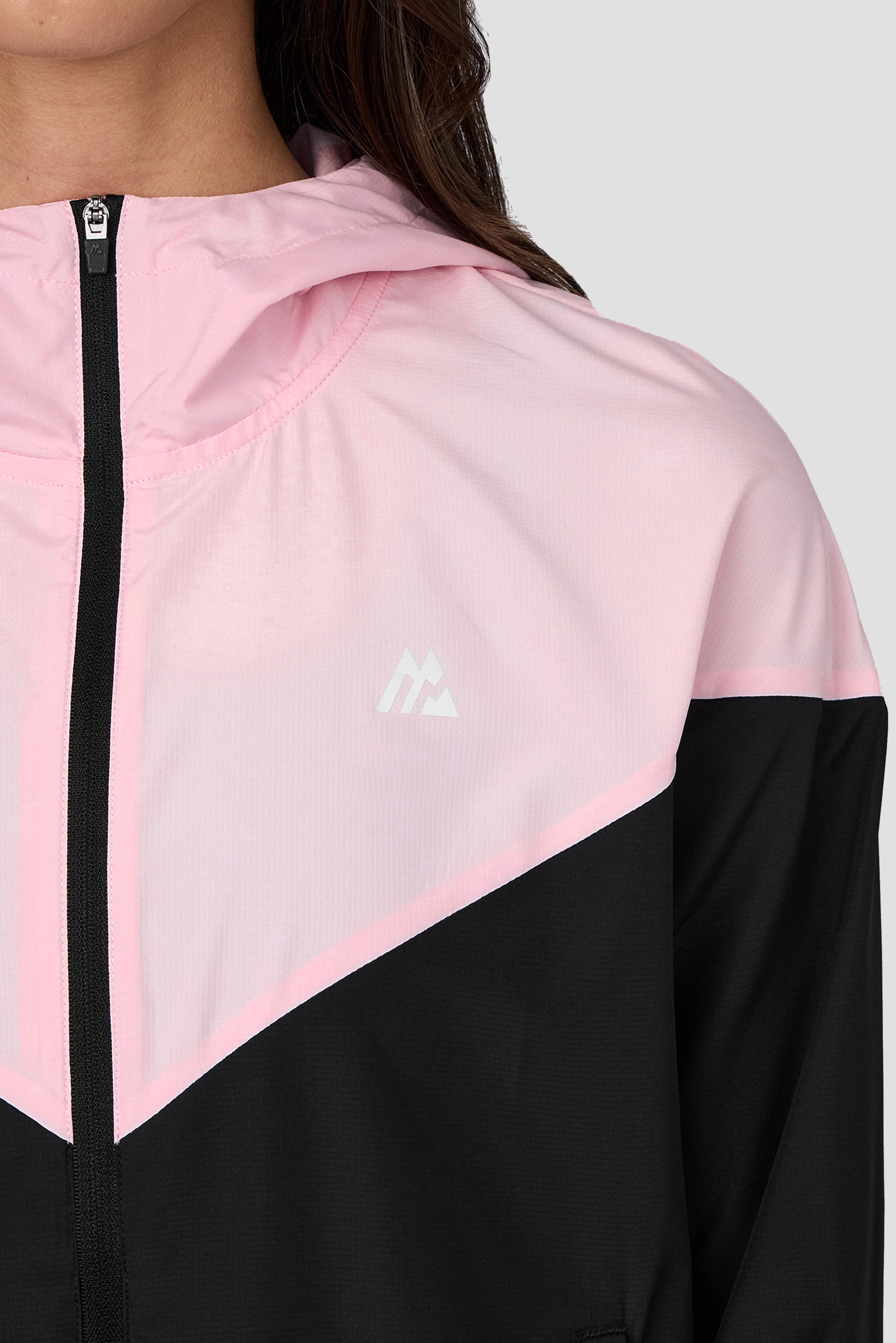 Montirex Move Windbreaker Light Pink/Black | Sportswear Gymwear