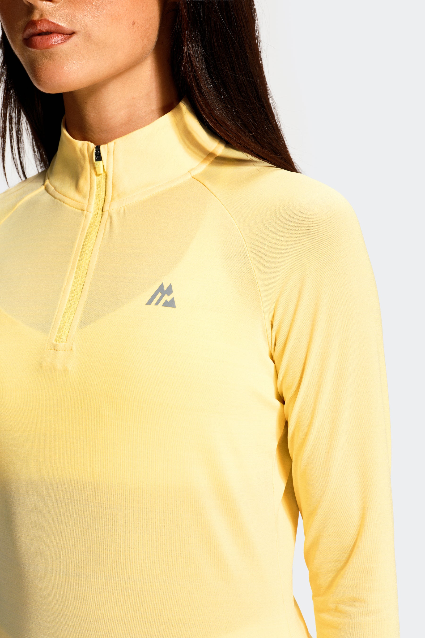 Breathe 1/4 Zip - Lemon