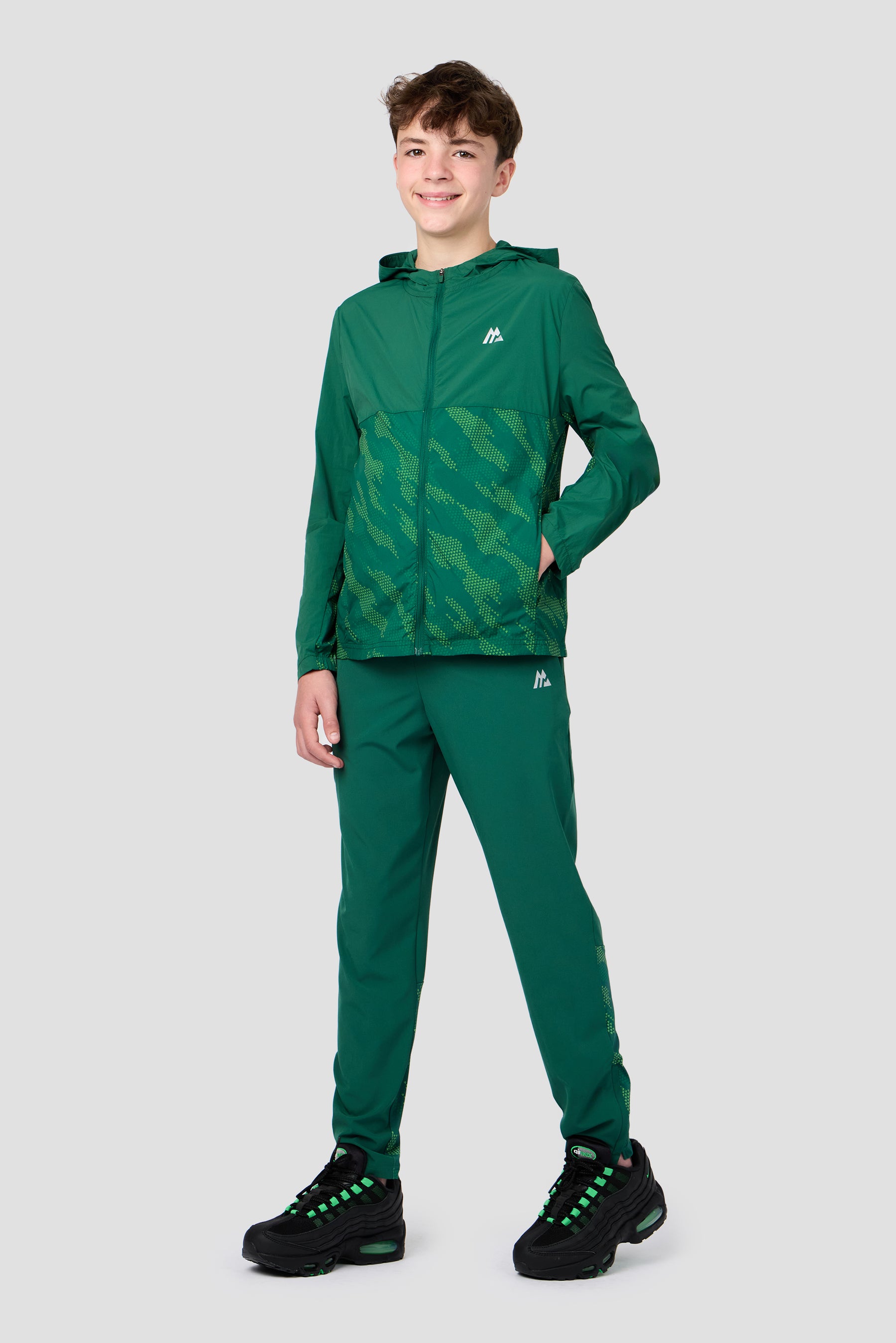 Boys Thera Pant - Evergreen/Sherwood/Neon Green