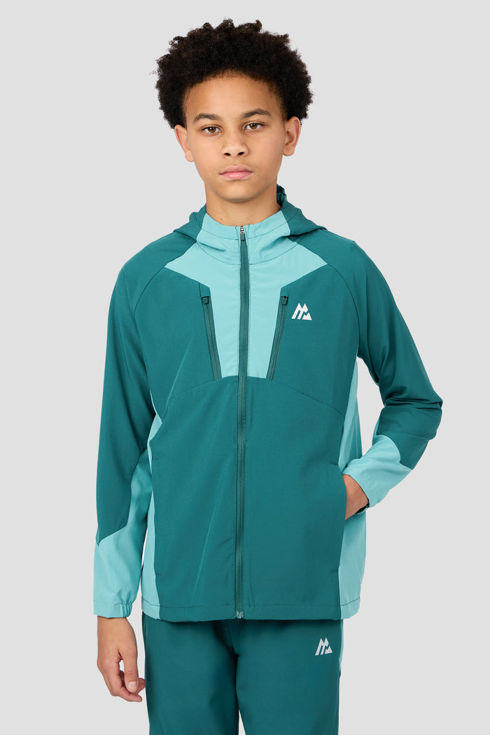 Boys Alt Jacket - Ocean Abyss/Steel Teal
