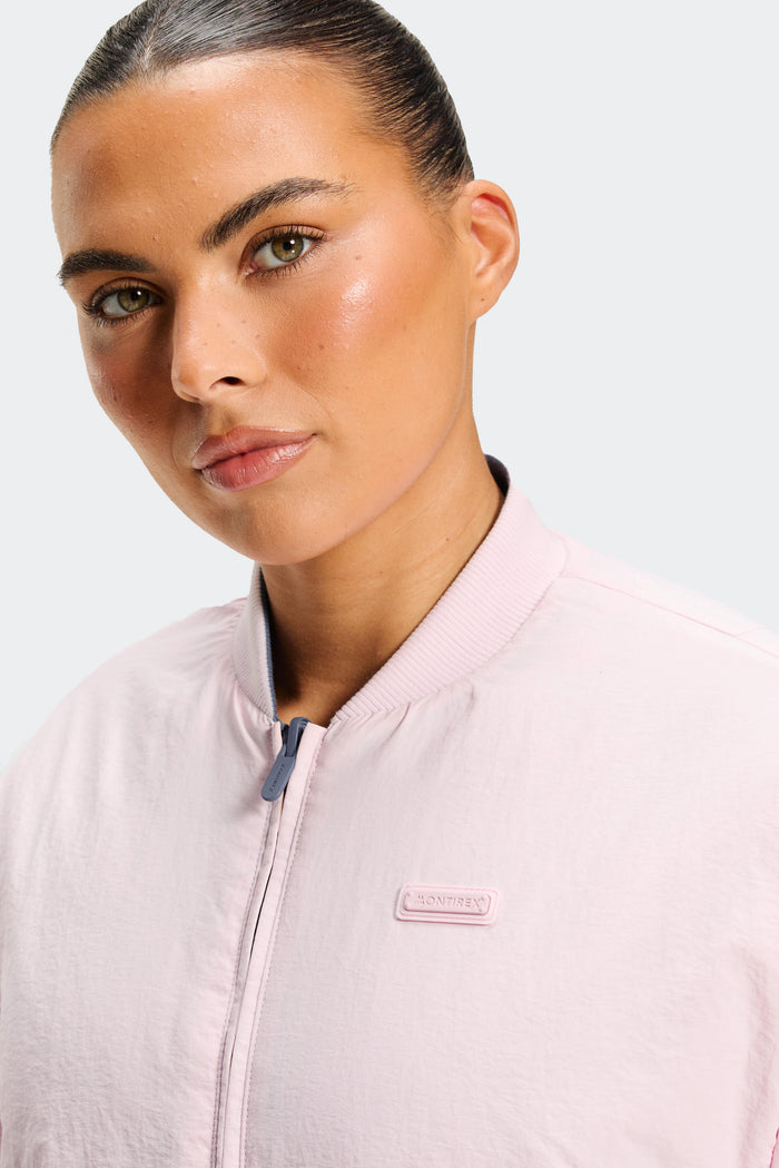 Gemini Reversible Bomber Jacket - Stormy Blue/Fairy Dust
