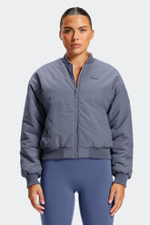 Gemini Reversible Bomber Jacket - Stormy Blue/Fairy Dust