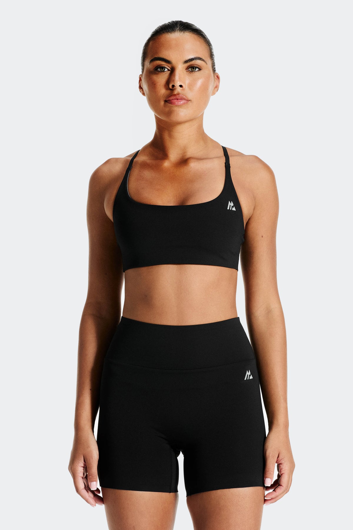 Reversible Gemini Bra - Black/Greyed Indigo