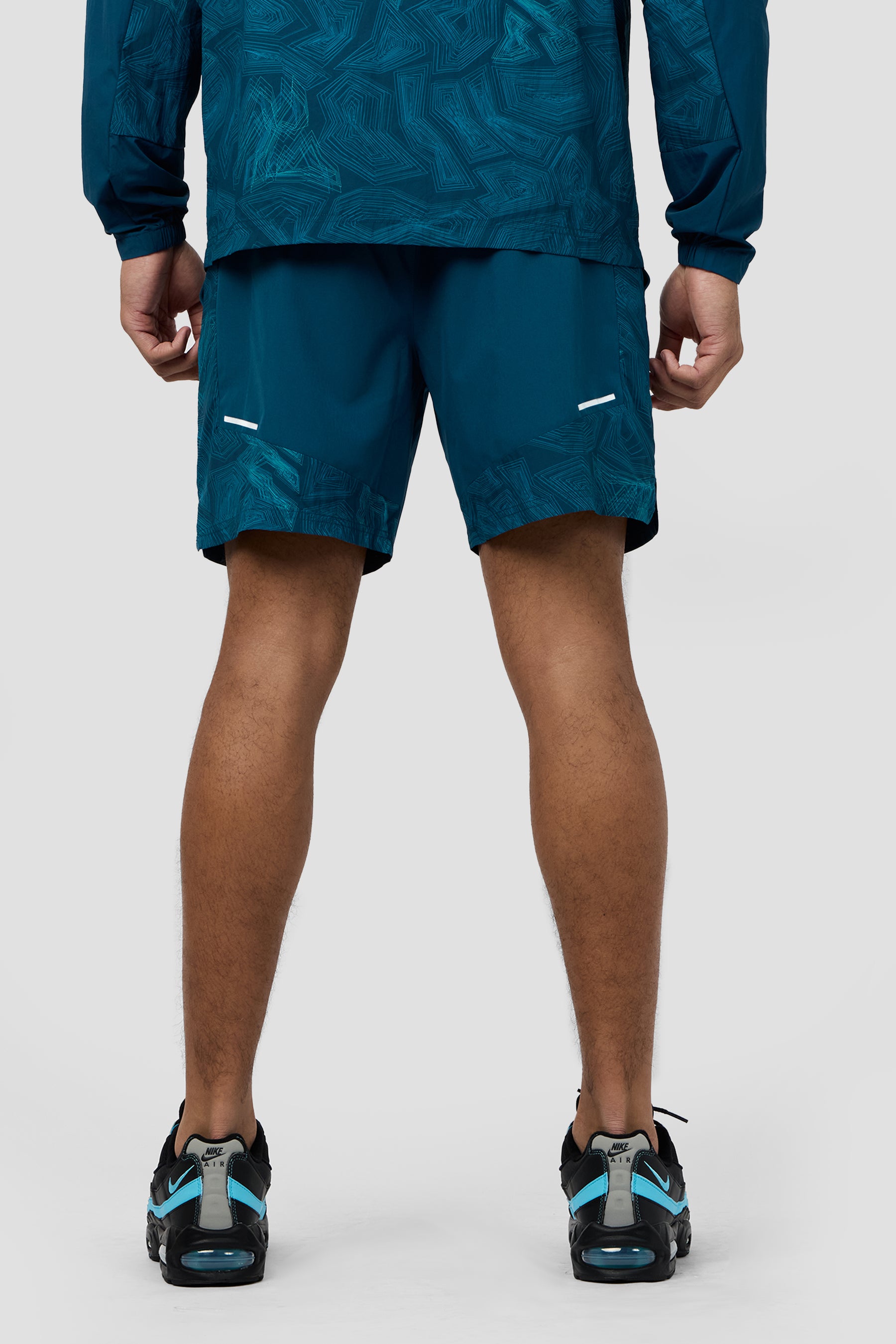 Geo M Print Short - Abyssal