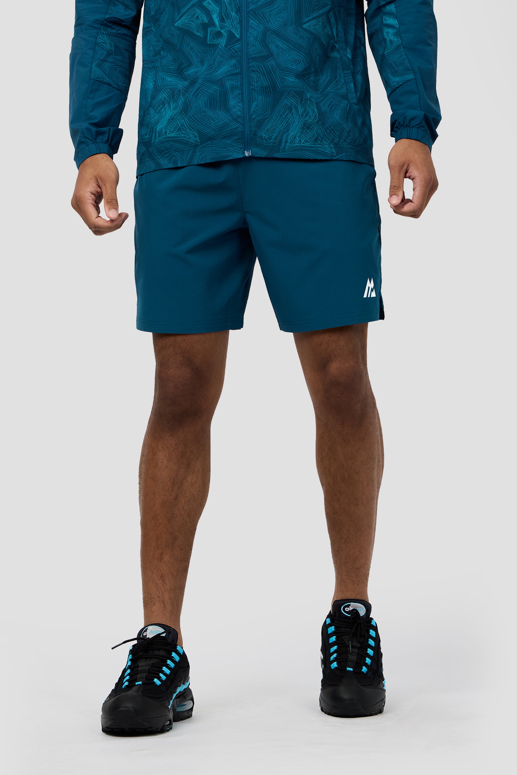 Geo M Print Short - Abyssal