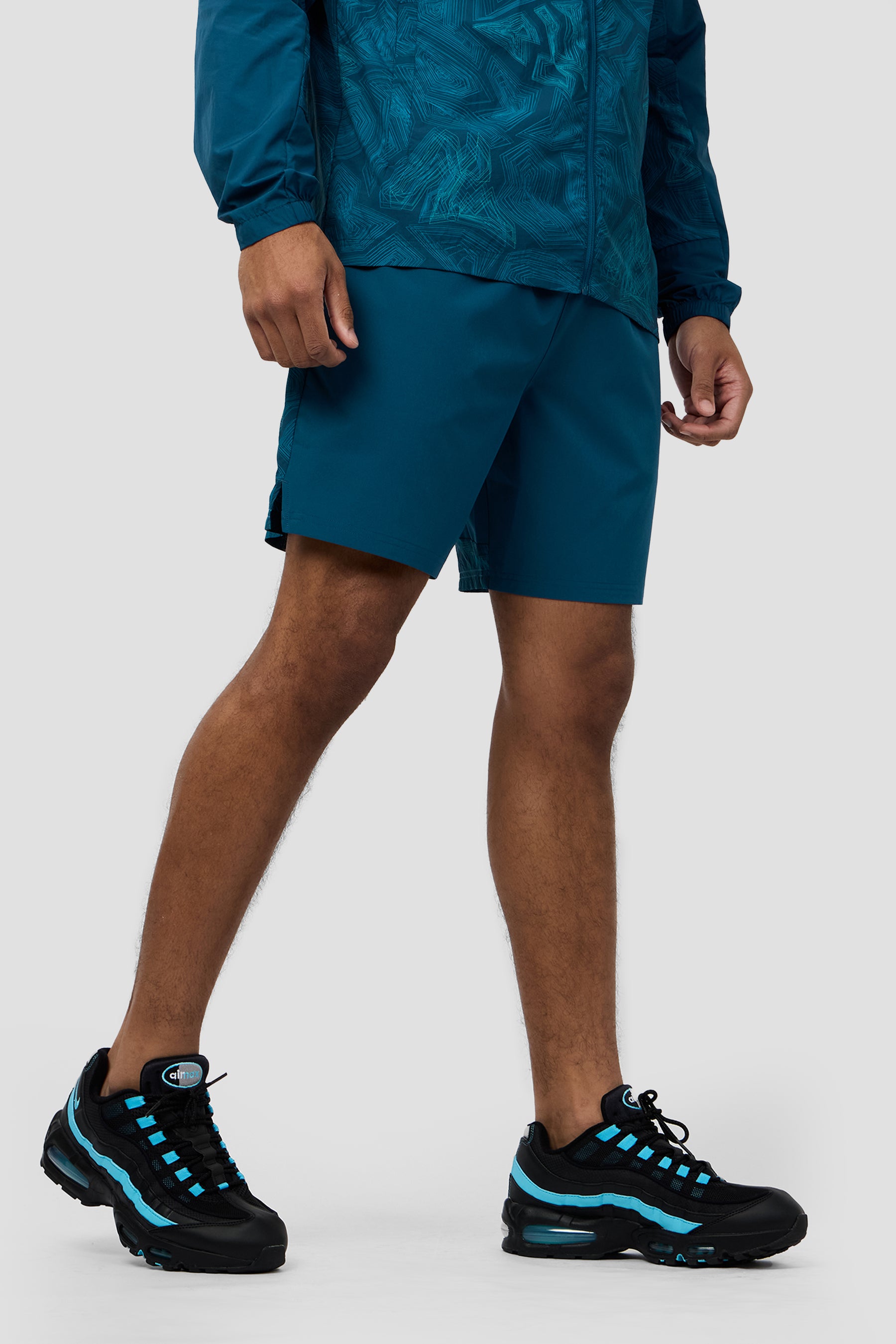Geo M Print Short - Abyssal