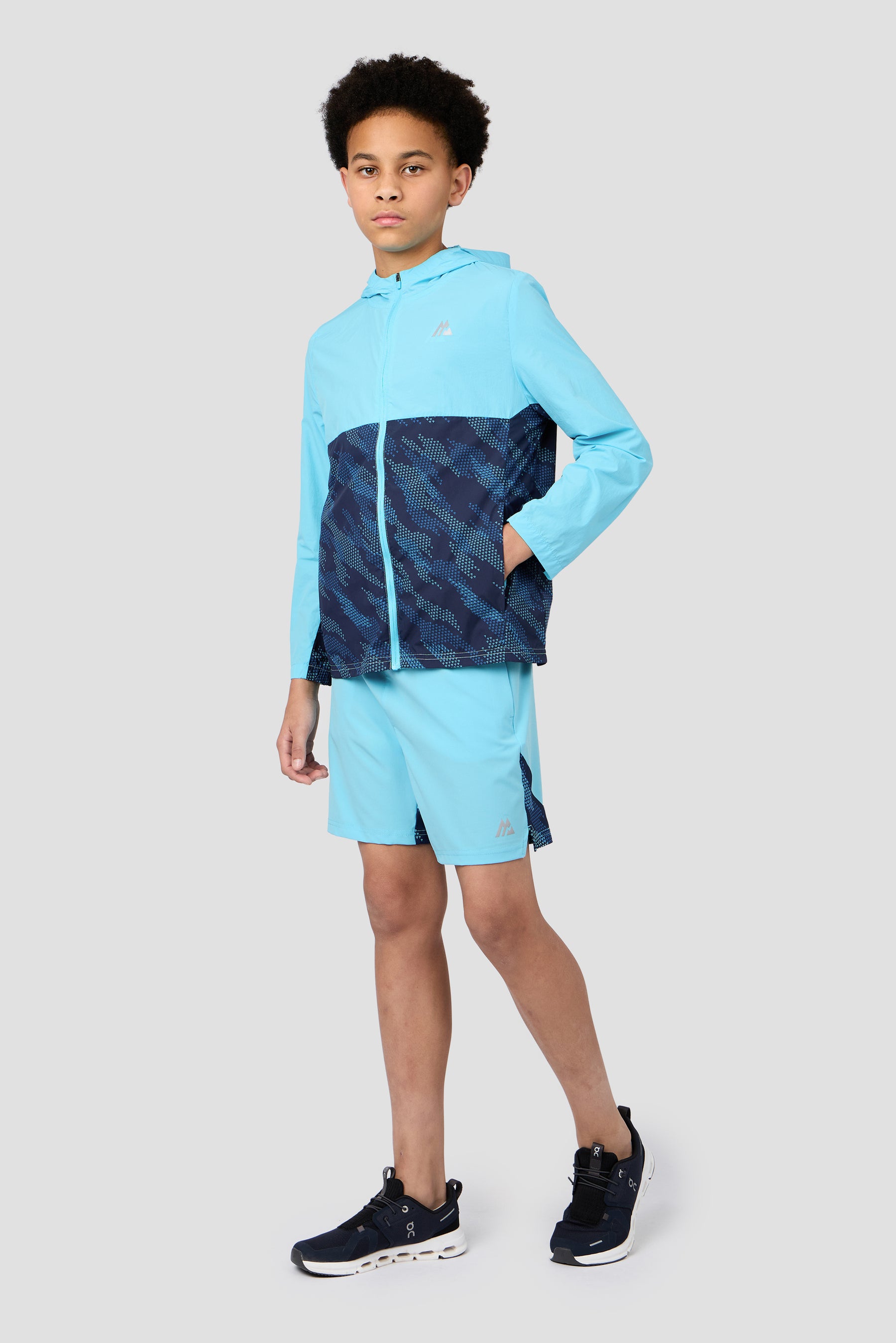 Boys Thera Short - Neon Sky/Midnight Blue/Cobalt