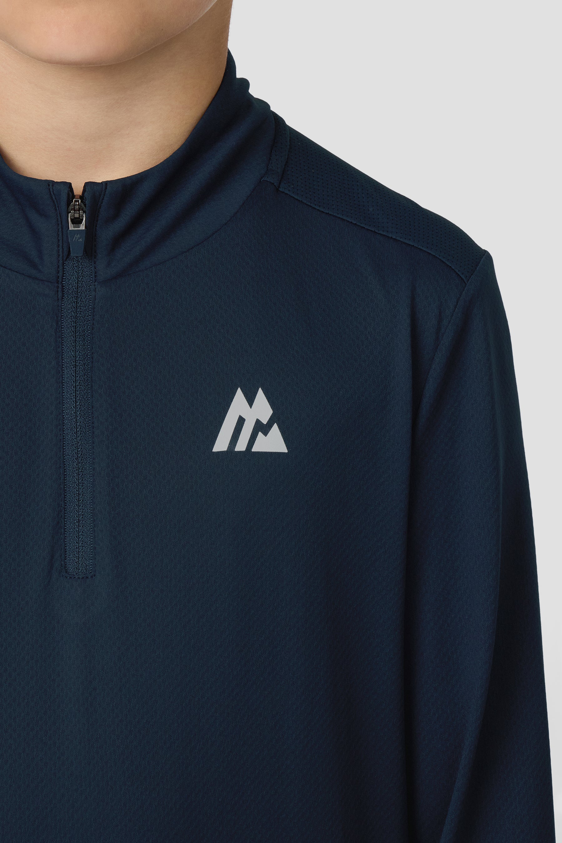 Boys Delta 1/4 Zip - Midnight Blue