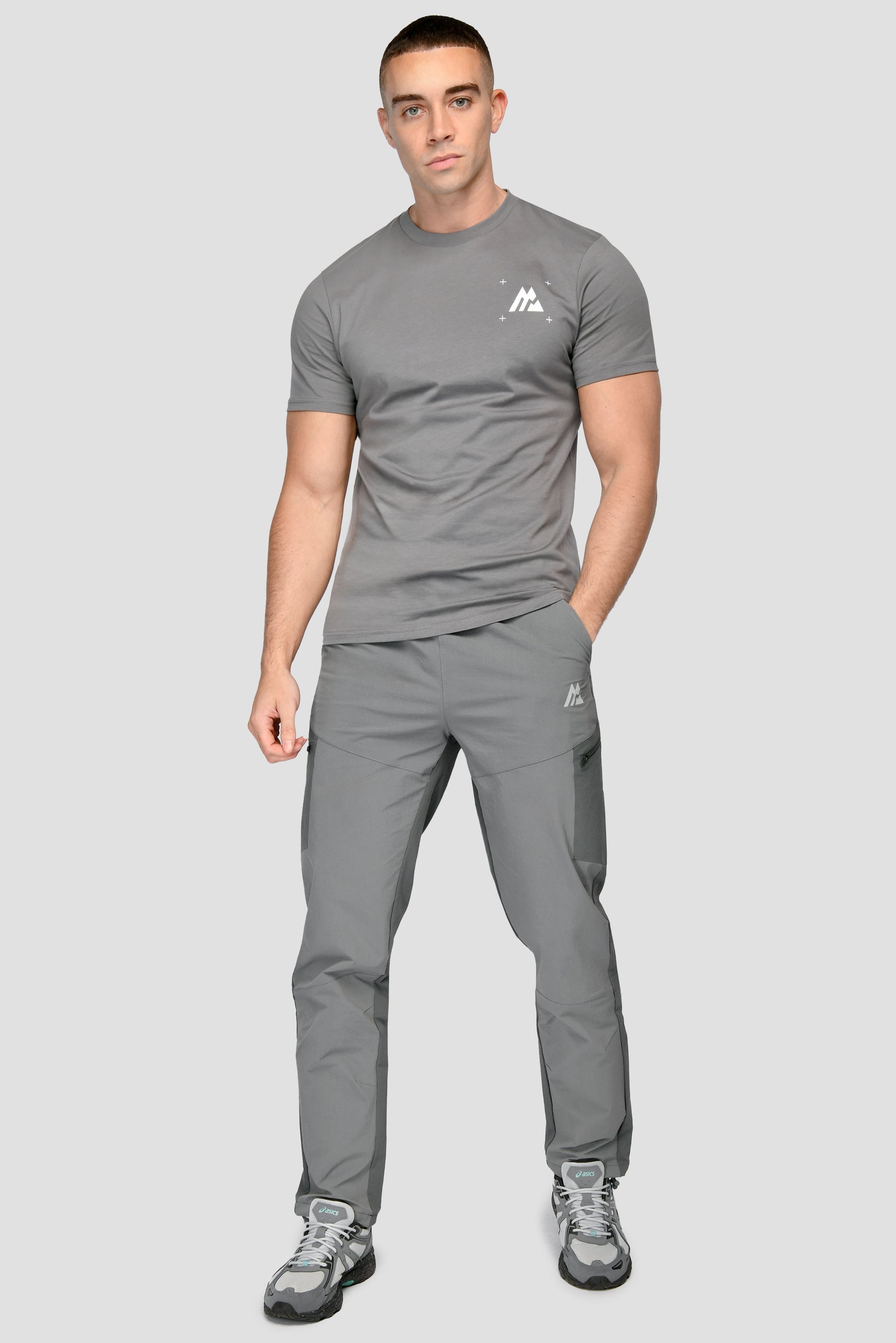 Gradient T-Shirt - Cement Grey