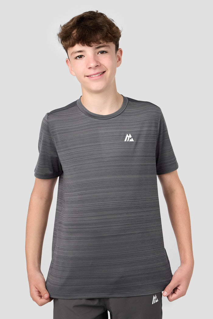 Boys Drift T-Shirt - Cement Grey/Asphalt