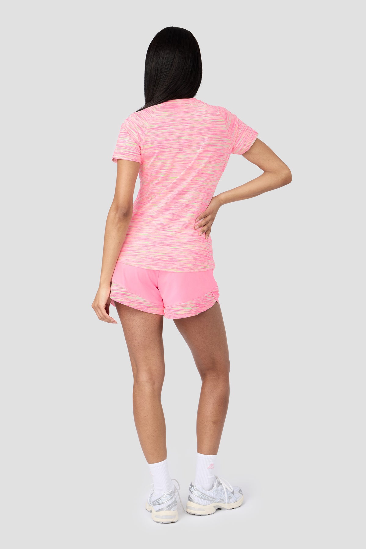 Women's Trail Short - Pink/Green/White