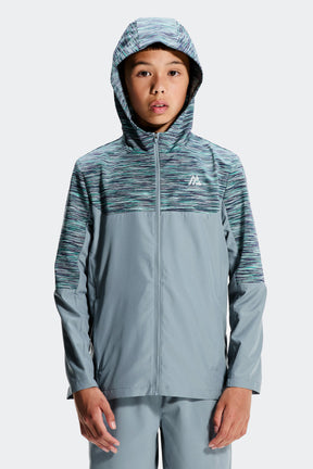 TRAIL 2.0 WINDBREAKER - CADET GREY/PALAZZO/SOVEREIGN/MINERAL GREEN/BREEZE