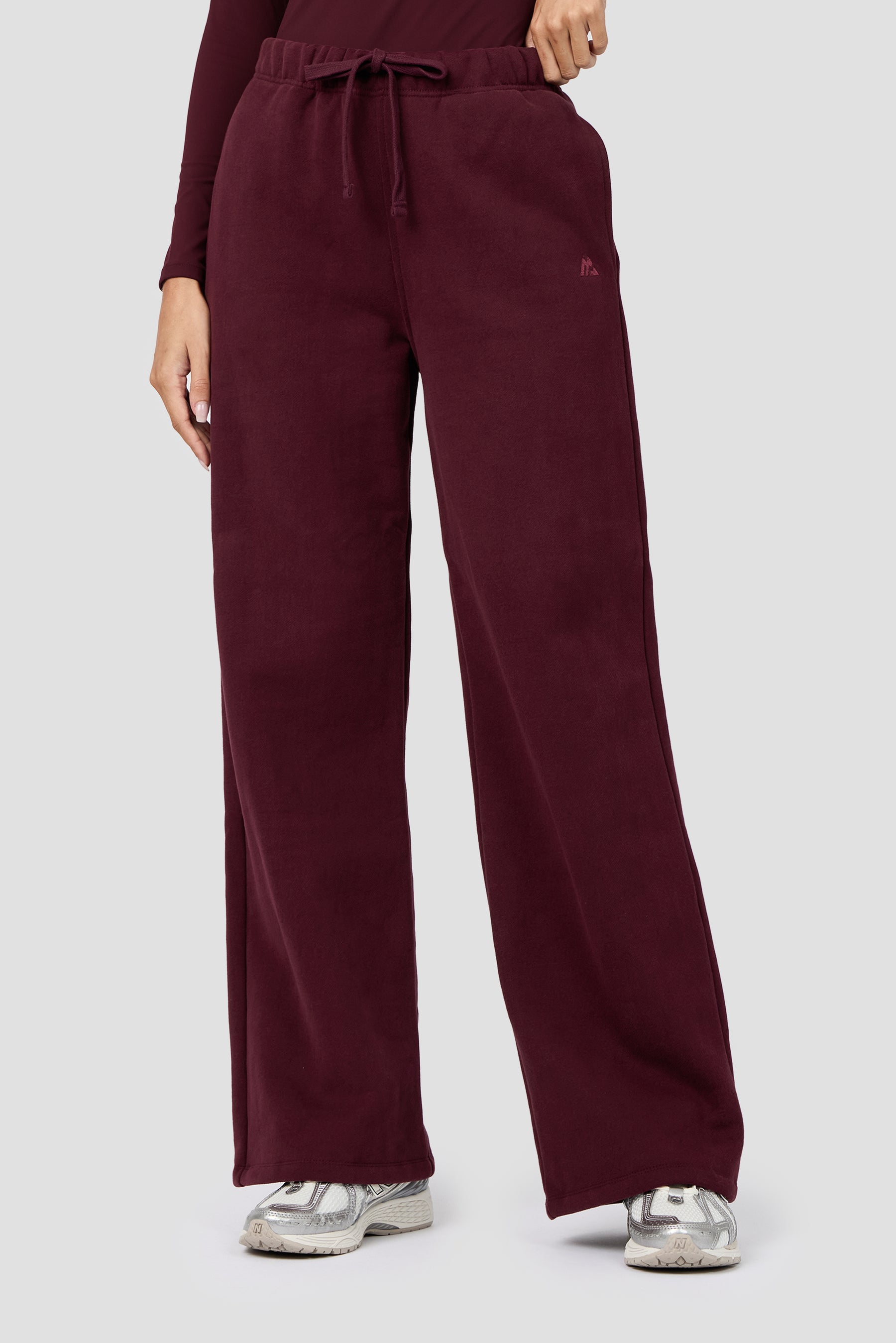 Form Fleece Wide Jogger - Malbec