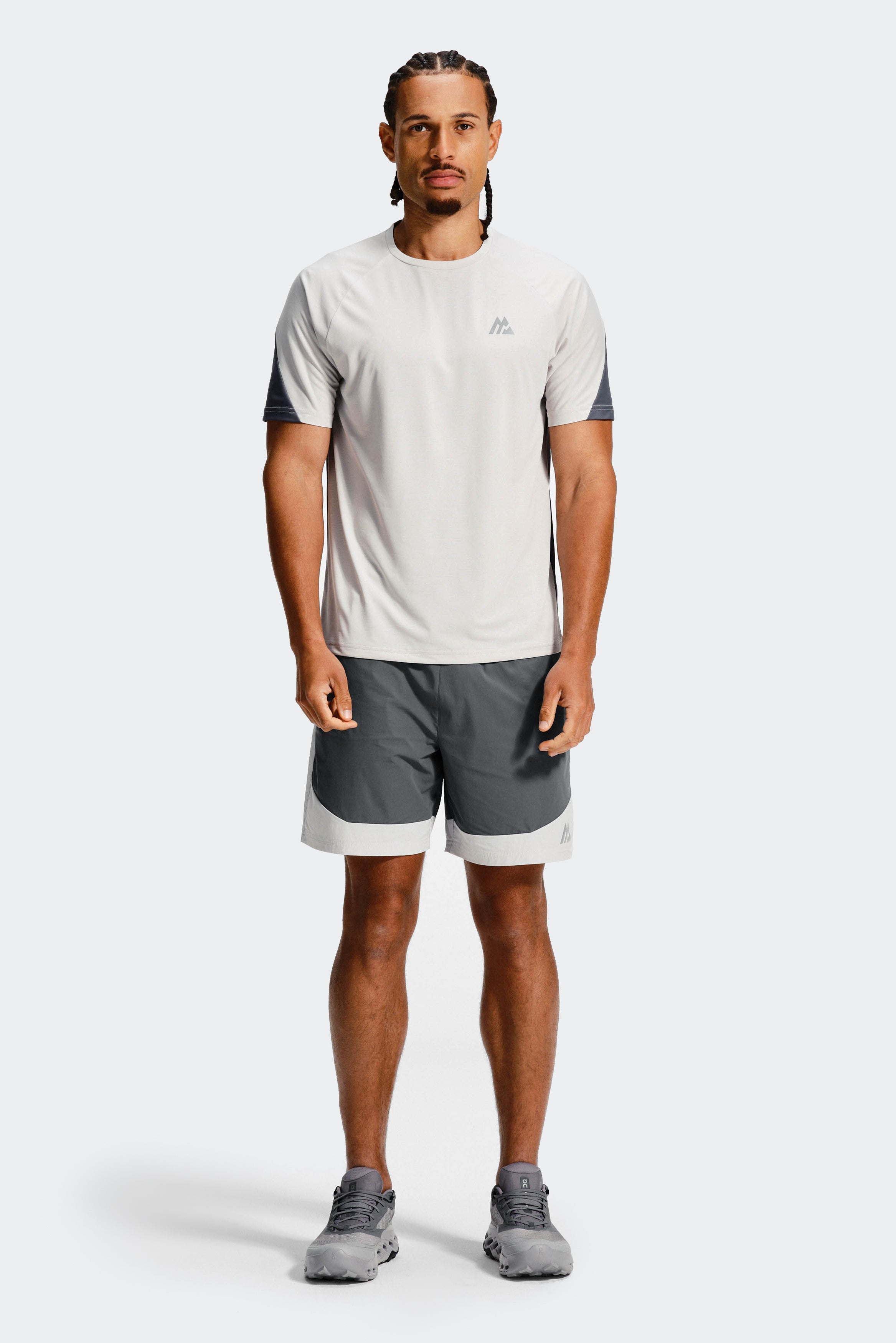 Montirex Syntra Short - Slate Grey | Gymwear & Sportswear