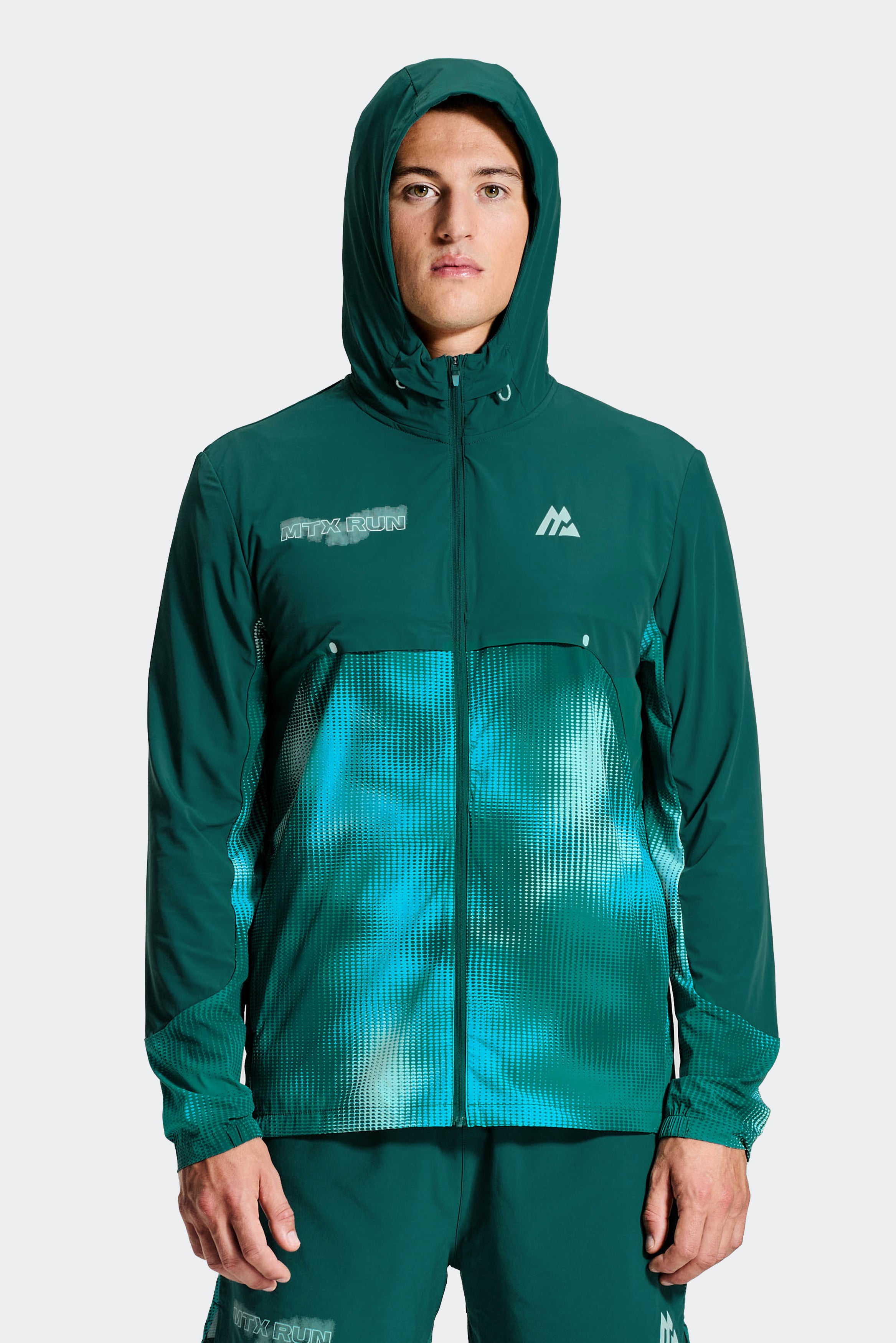 MTX Run Disperse Windbreaker Ocean Abyss | Montirex Sportswear