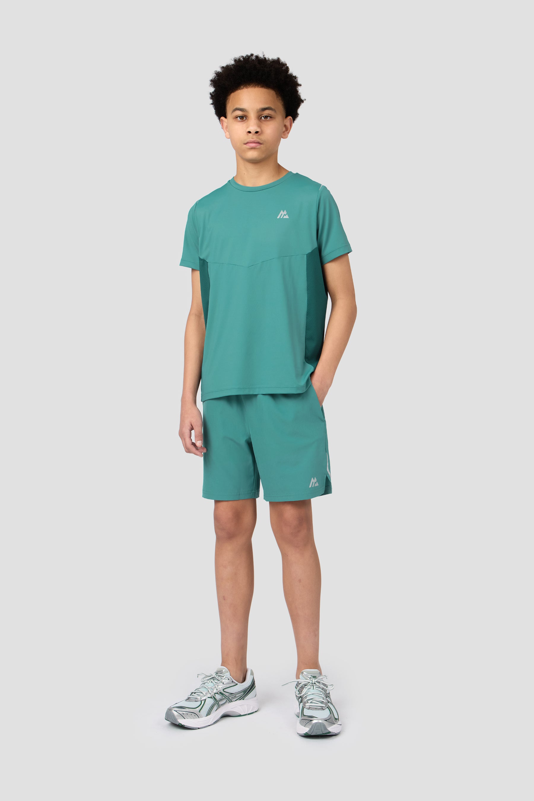 Boys Scope Short - Steel Teal/Ocean Abyss