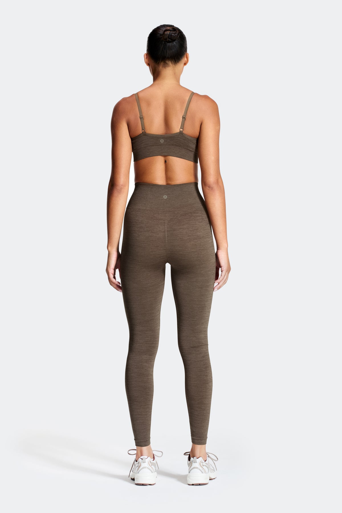 Trail Seamless legging - Macchiato Marl