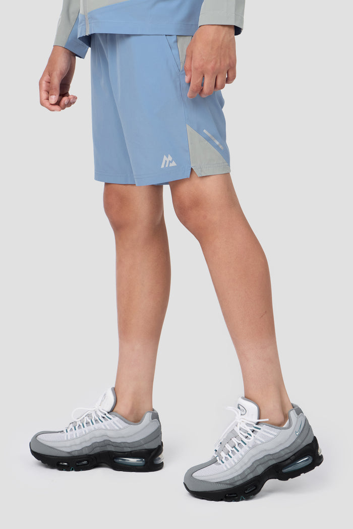 Boys Gamma Short - Cloudy Blue/Platinum Grey