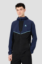 MTX Trail Traction Windbreaker - Black/Midnight Blue