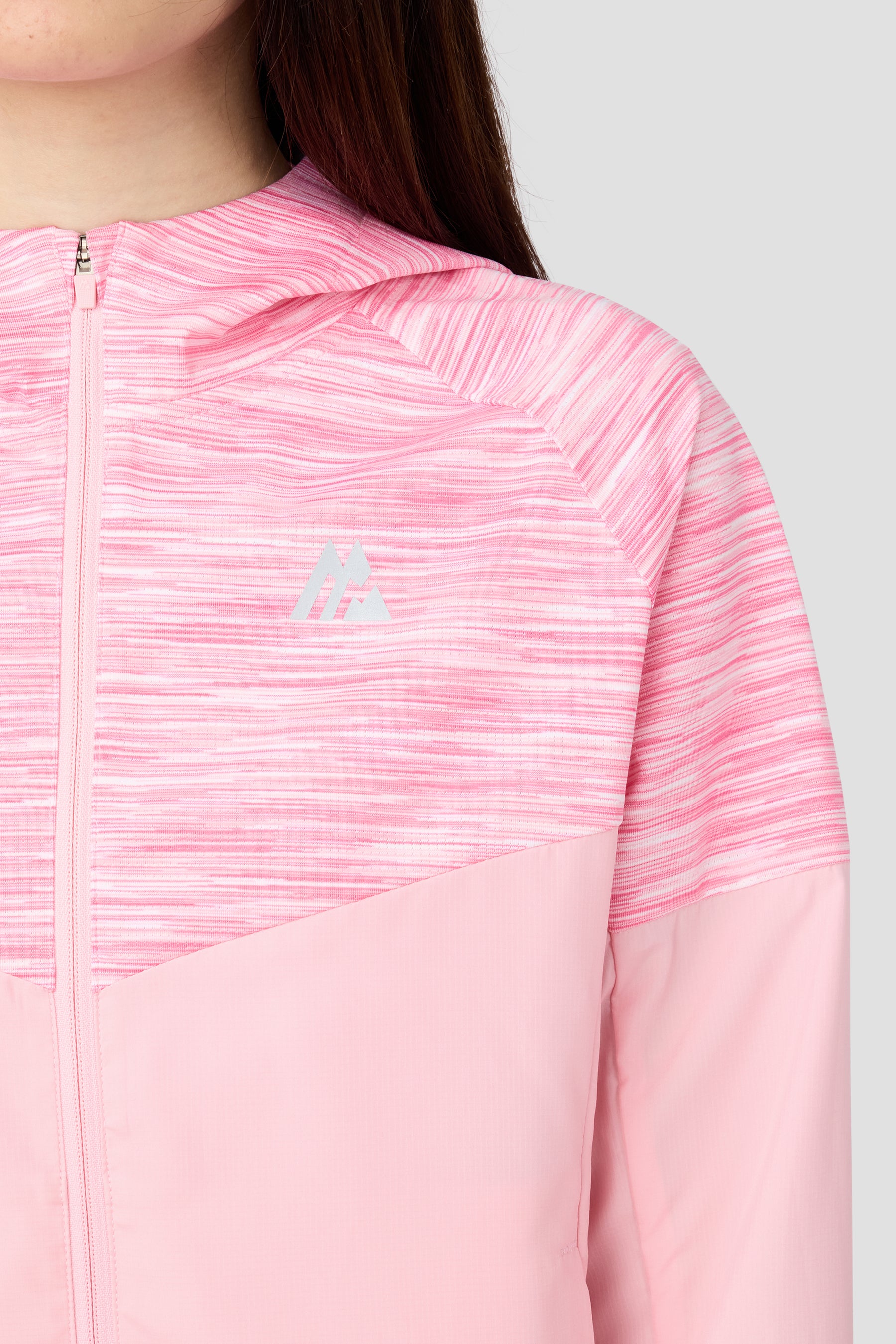 Girls Trail Windbreaker - Pink Blossom Multi
