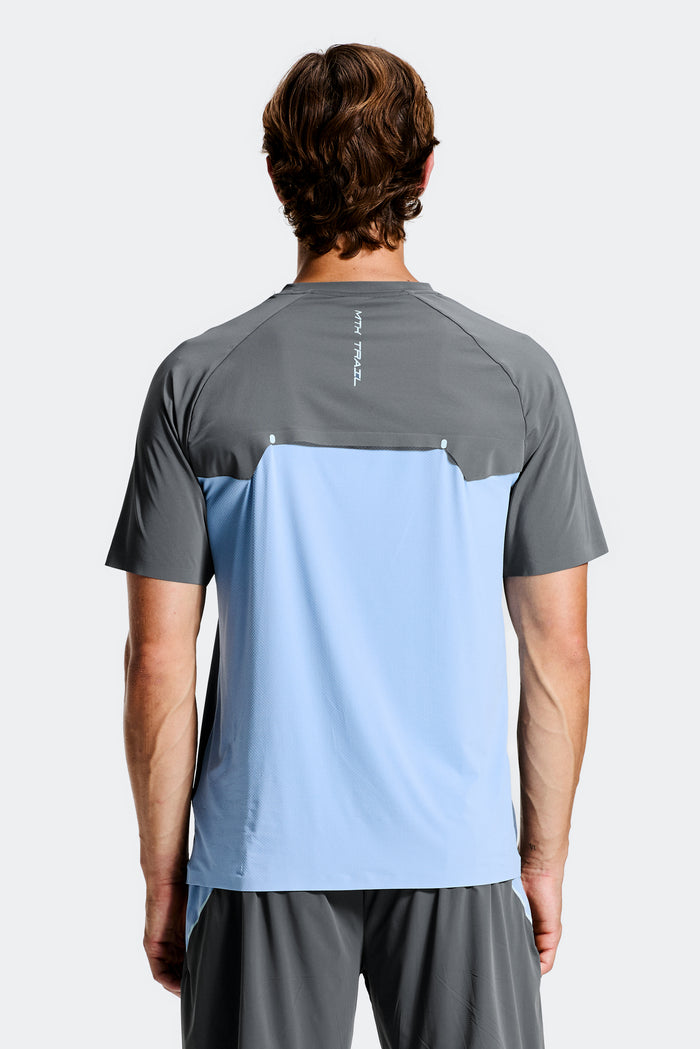 MTX Trail Traction T-Shirt - Slate Grey/Cloudy Blue