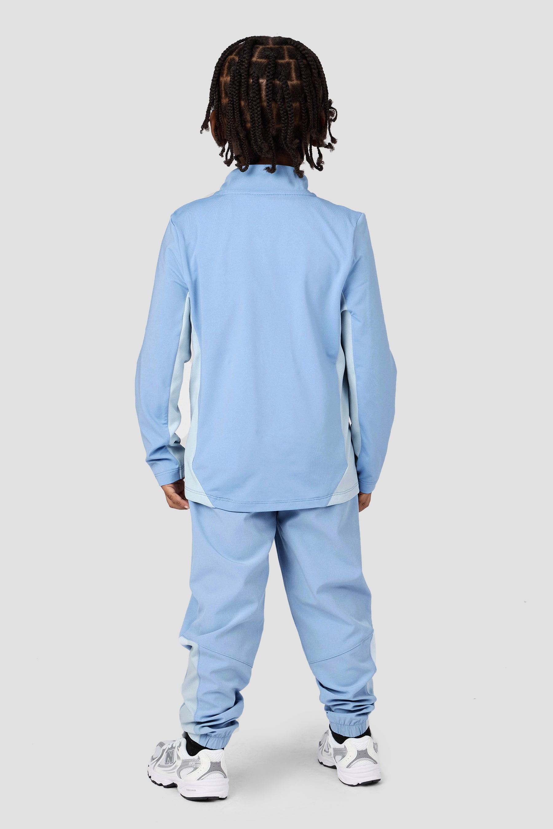 Infant Boys Peak 2.0 1/4 Zip/Pant Set - Cloudy Blue/Summer Mist