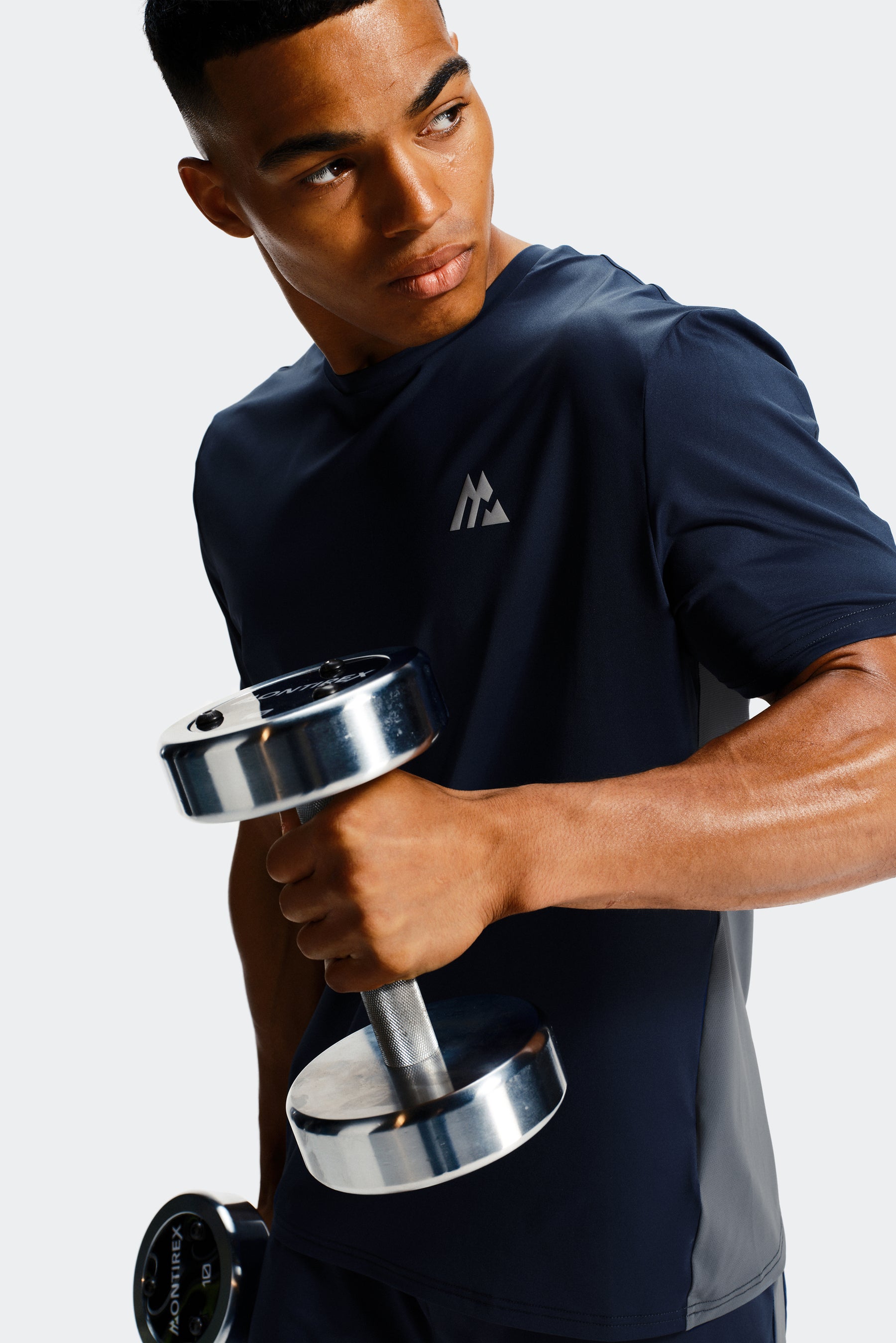 Strive T-Shirt - Midnight Blue/Slate Grey/Water Spring