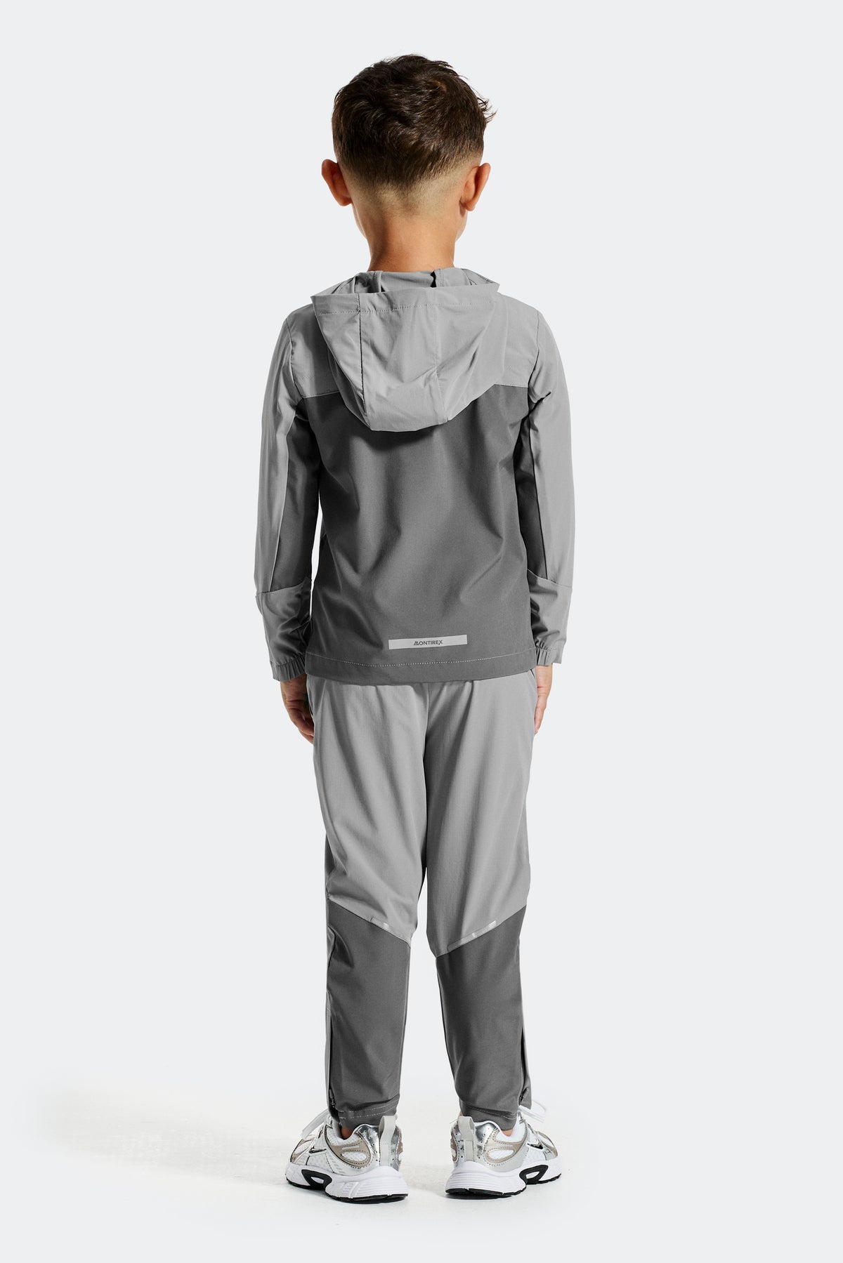 Infant Boys Vortex Jacket/Pant Set - Platinum Grey/Cement Grey