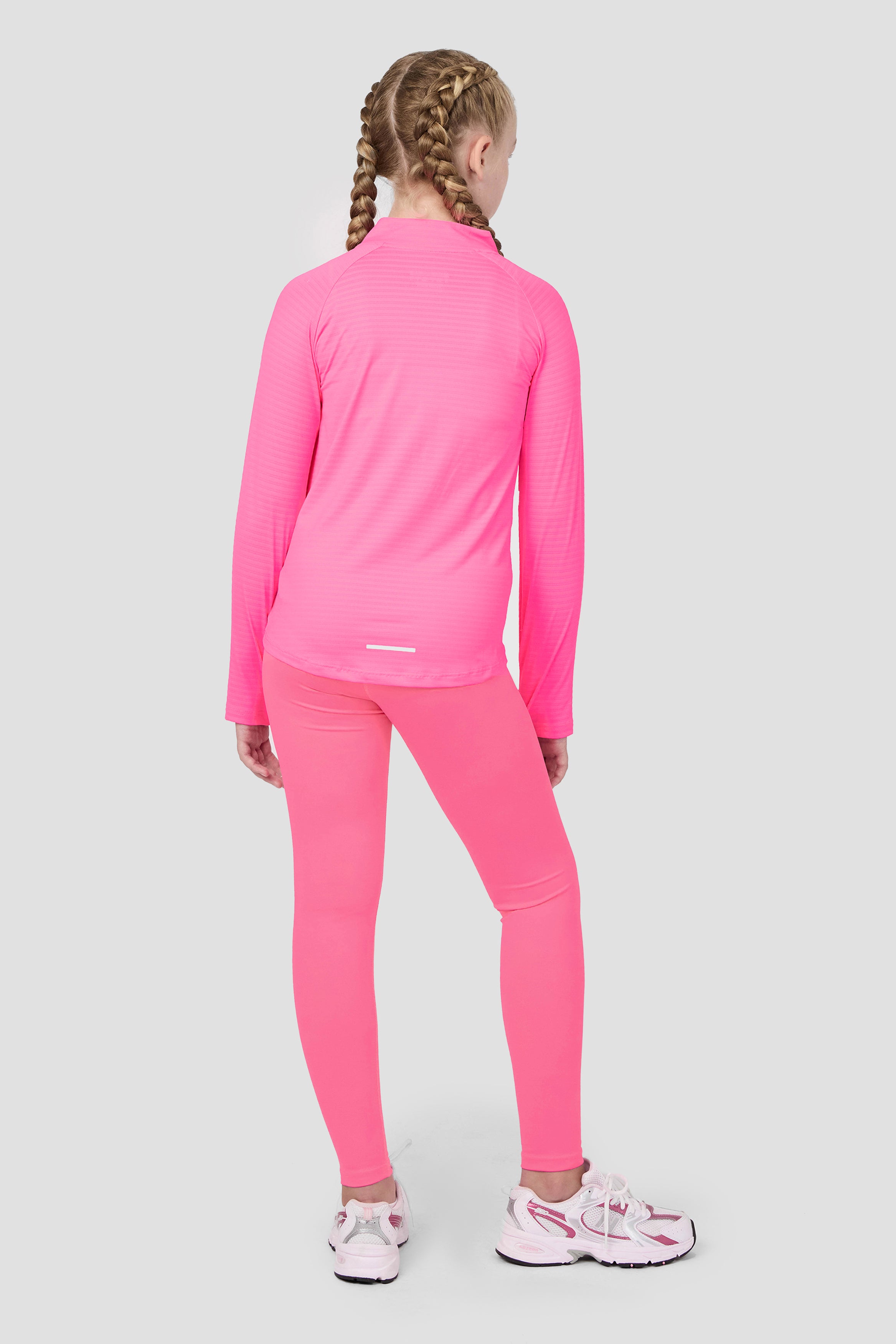 Fuchsia Girls Energy 1/4 Zip - Montirex Gymwear Essential