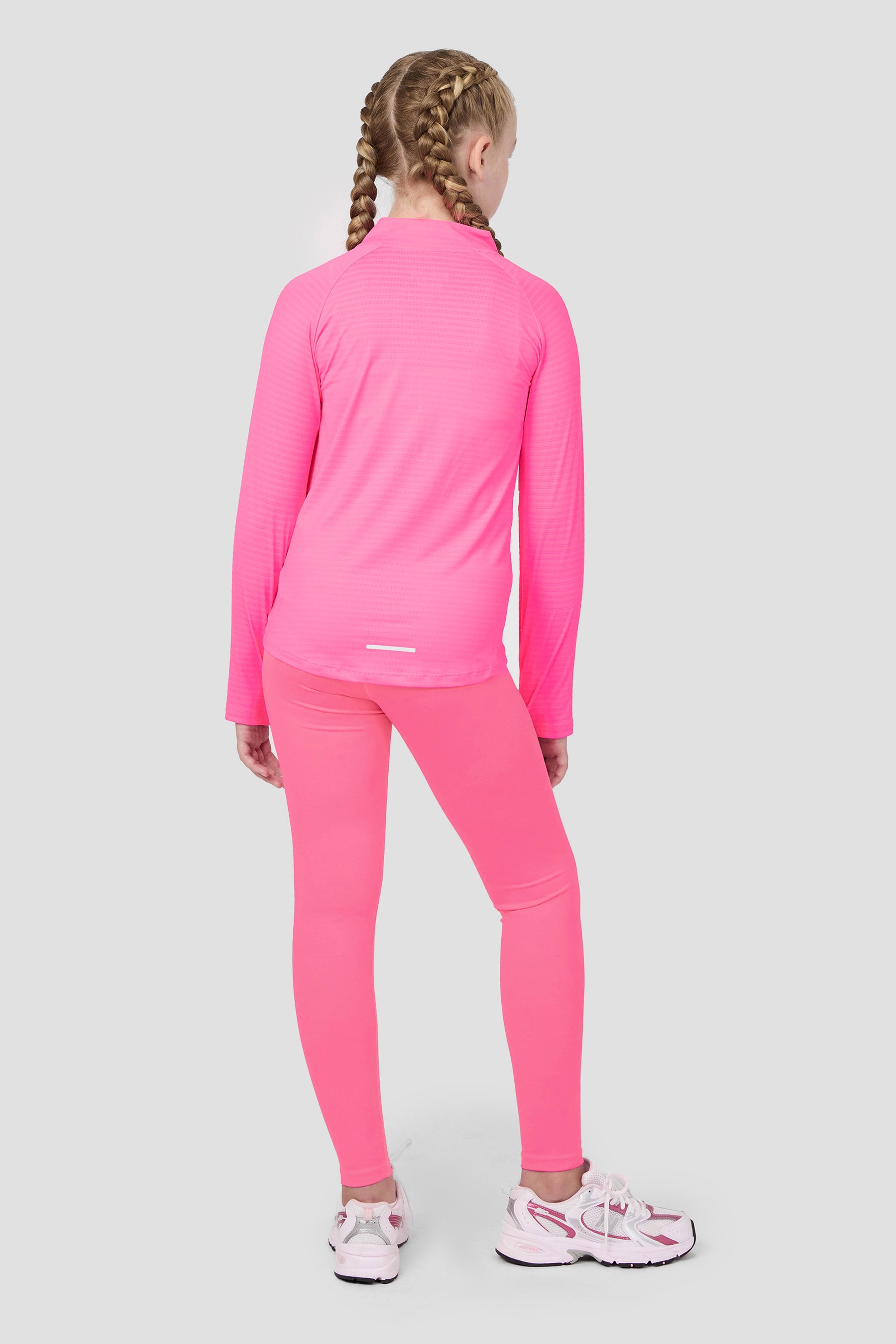 Girls Energy 1/4 Zip - Fuchsia
