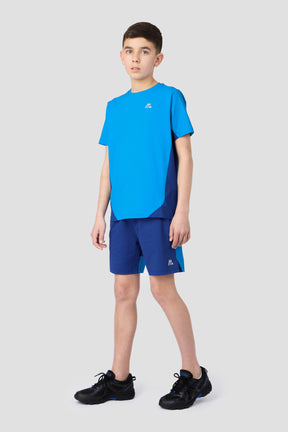 Boys Astro Short - Marine Blue/Fira